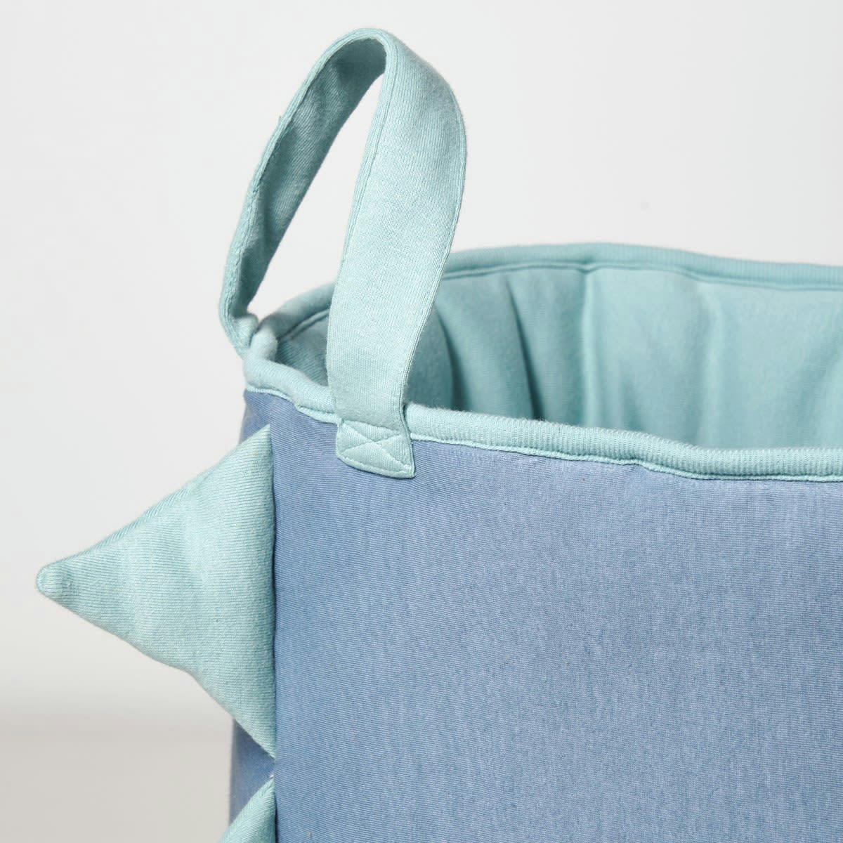 - Sac de rangement dinosaure coton vert 45 cm