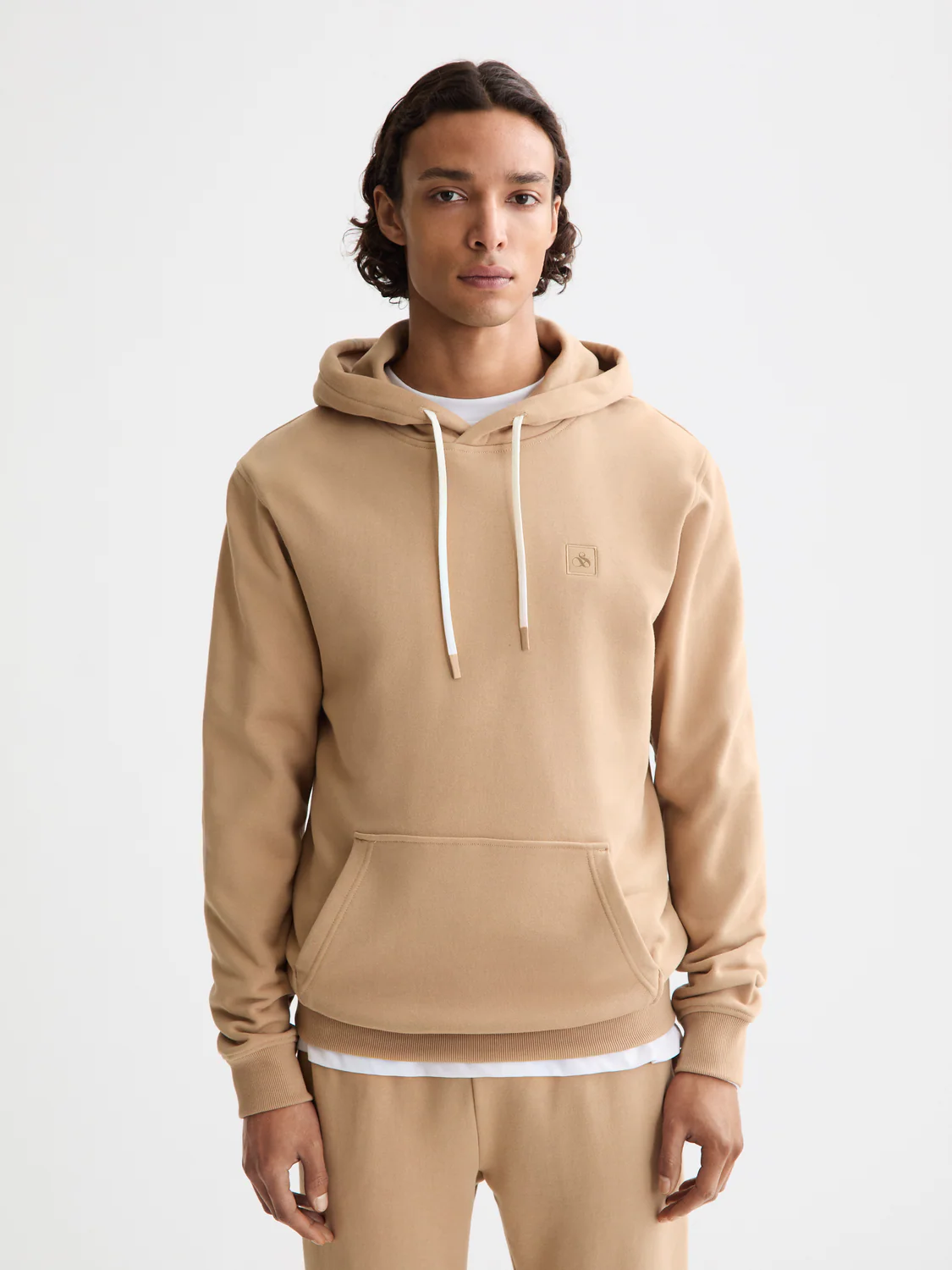 Seasonal Core - Regular-Fit Logo Badge Hoodie