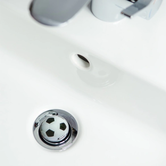 Badewannenstöpsel, Ø: 7,2 cm, Messing