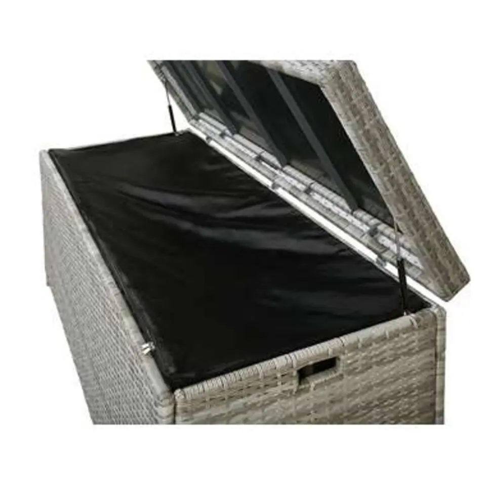 MODENA - Kussenbox - Grijs - PE rotan