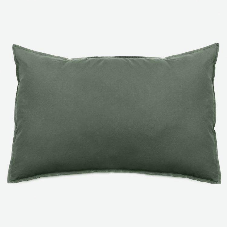 PALACE - Taie D'oreiller en Coton Vert 50x70 cm