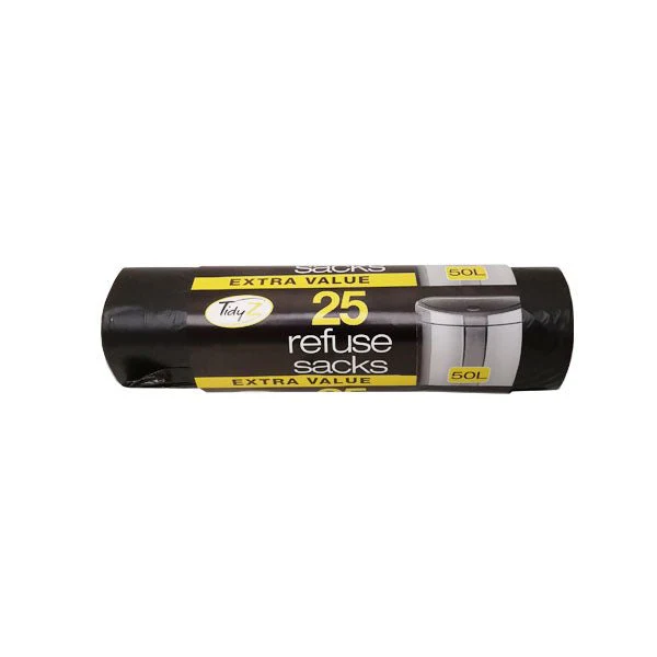 Refuse Sacks Extra Strong 25 Pack
