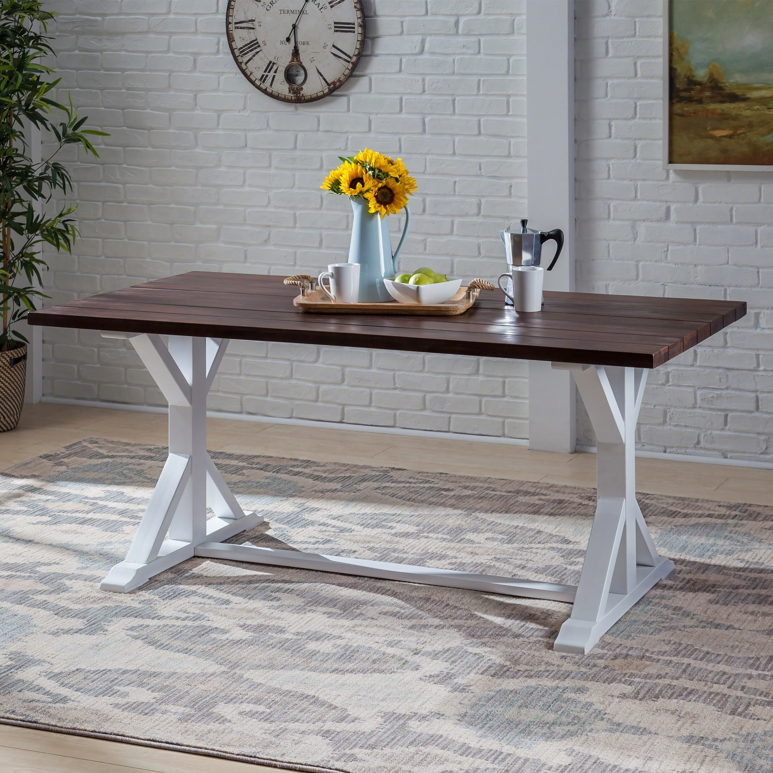 Cassia Farmhouse Dining Table