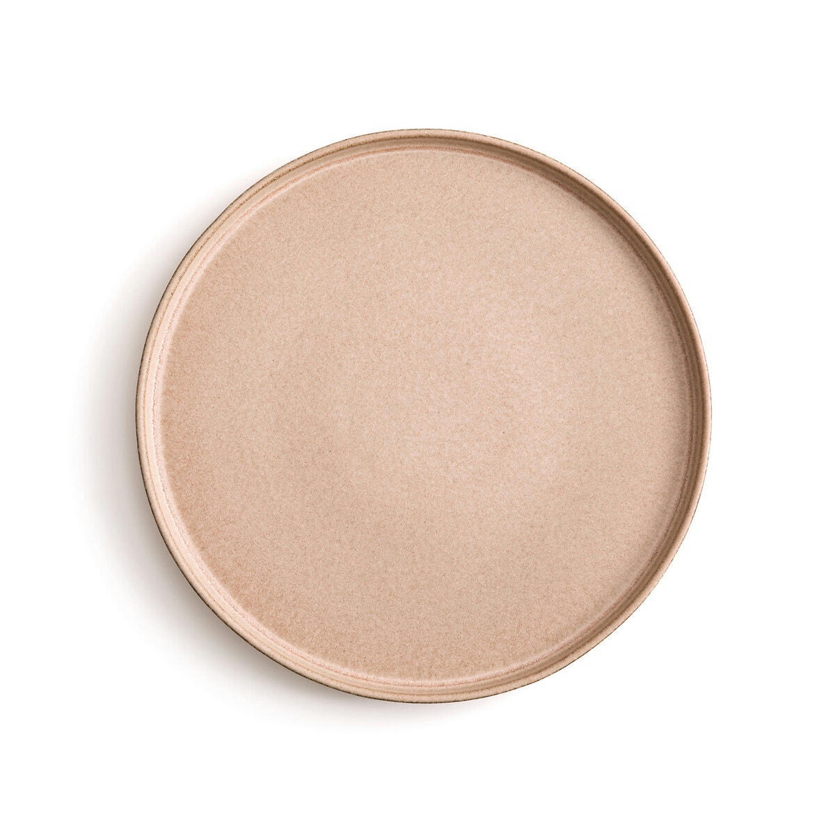 Lot de 4 assiettes plates en grès, Gandra