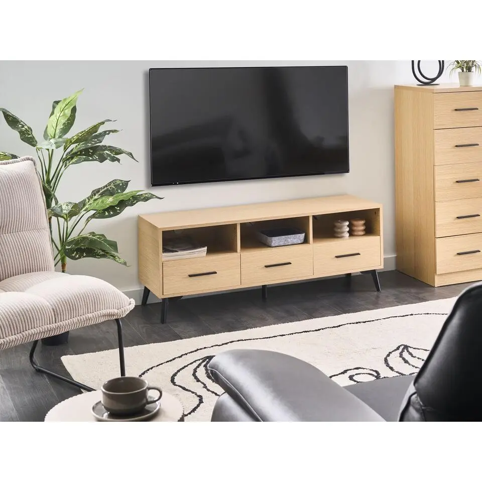 KITIMAT - TV-meubel - Lichtbruin - MDF