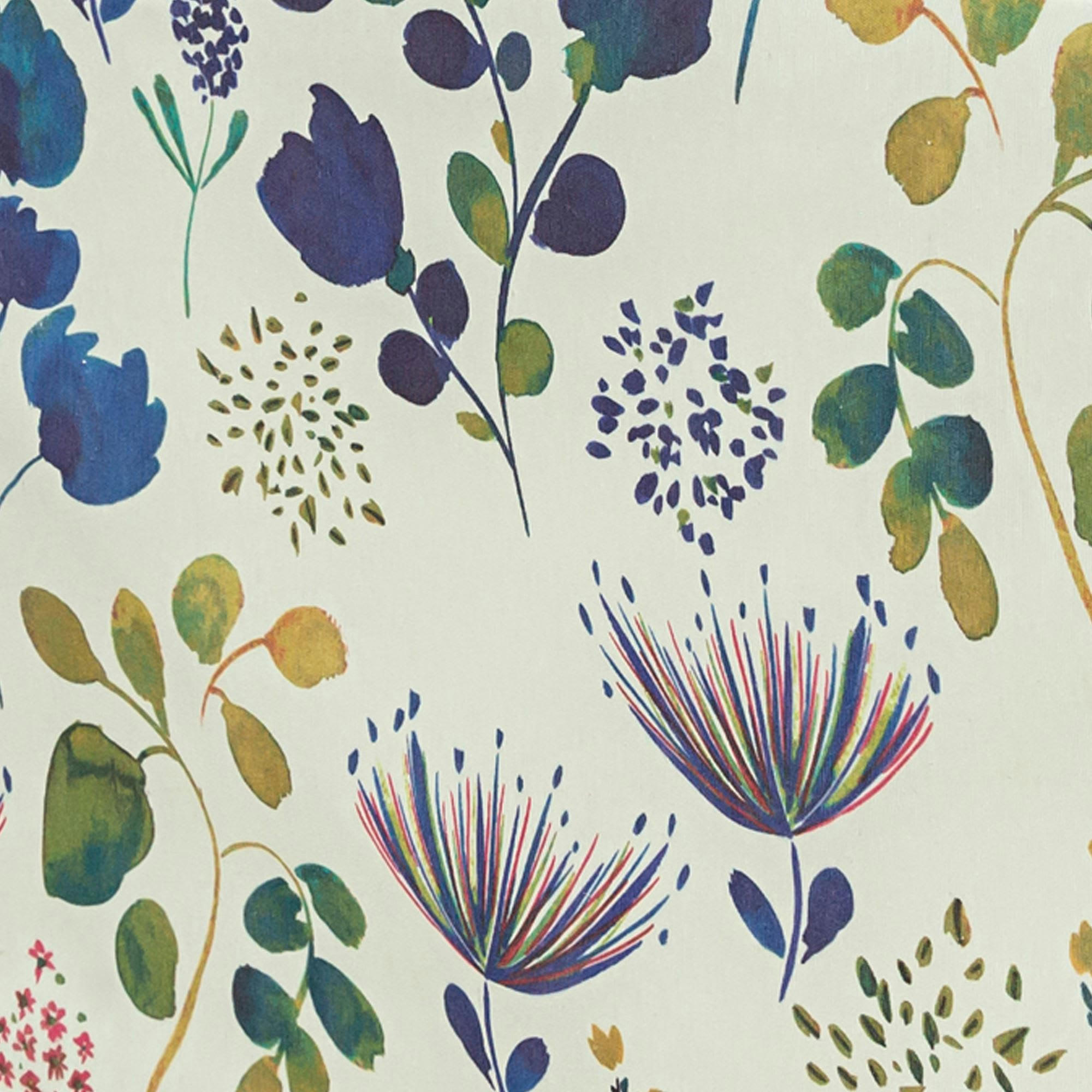 GARDENSARAH - Nappe 140x140 blanc en coton