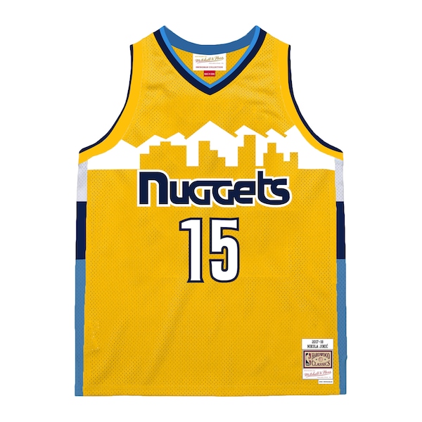 Nikola Jokic Denver Nuggets  2017-18 Swingman Jersey - Yellow