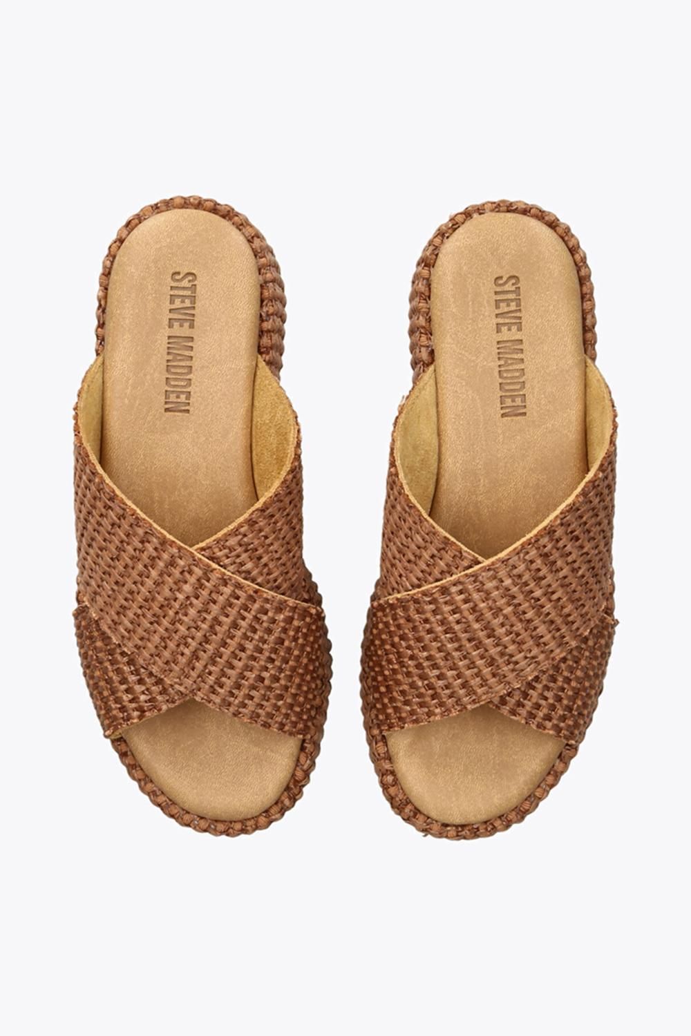 STEVE MADDEN Tulum Brown Suede' Sandals