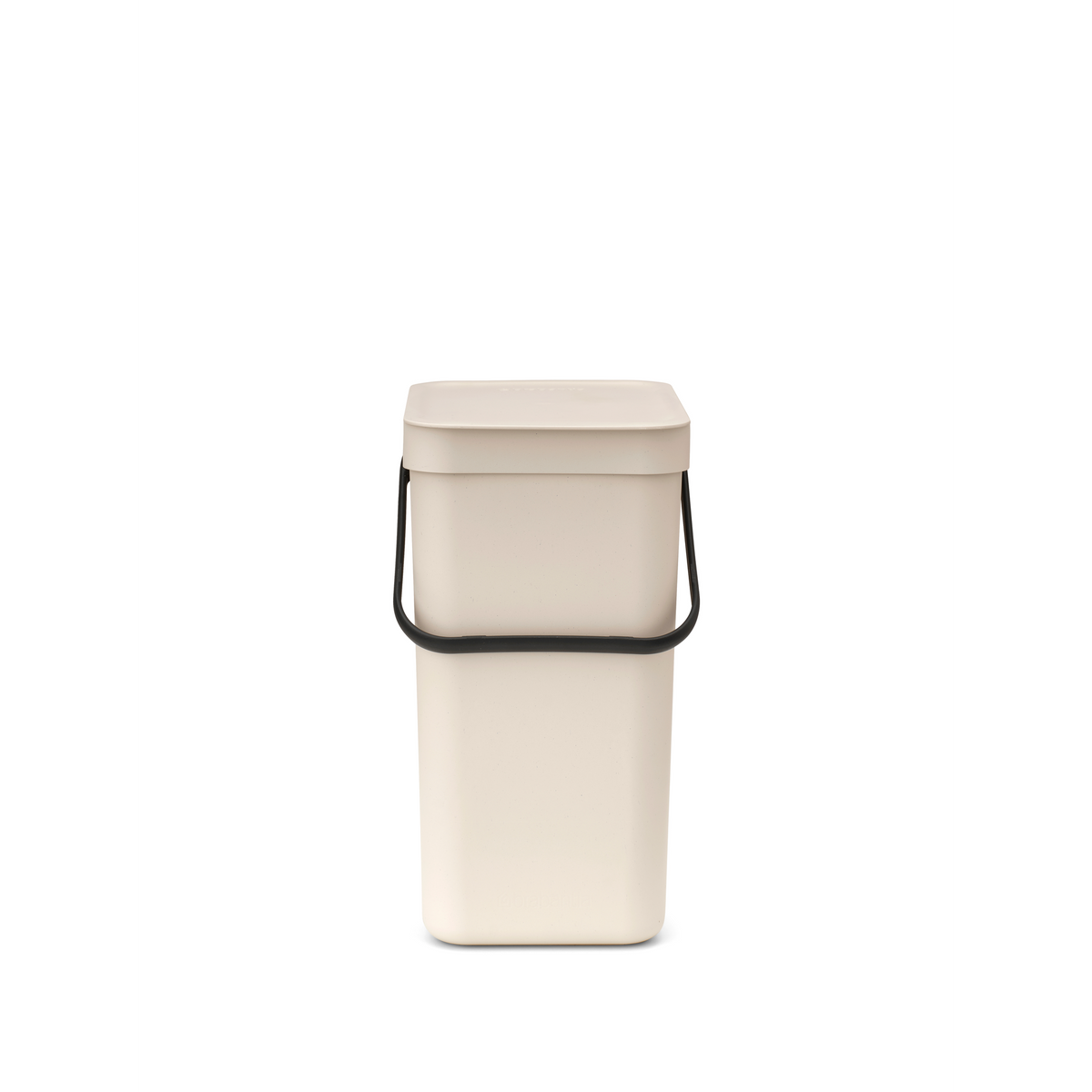 Brabantia Sort & Go afvalemmer, 12 liter - Soft Beige