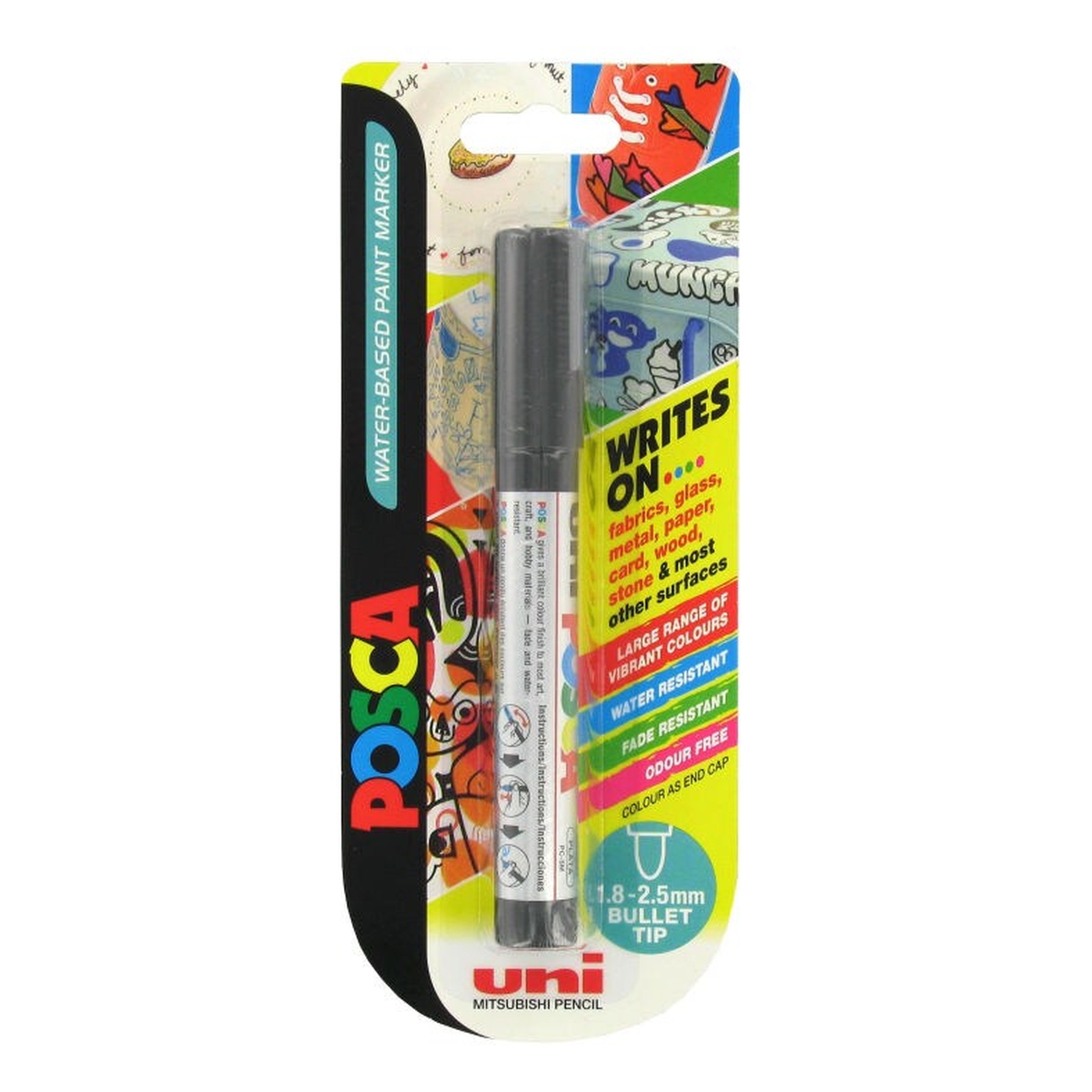 Uni-ball Posca PC 5M Silver