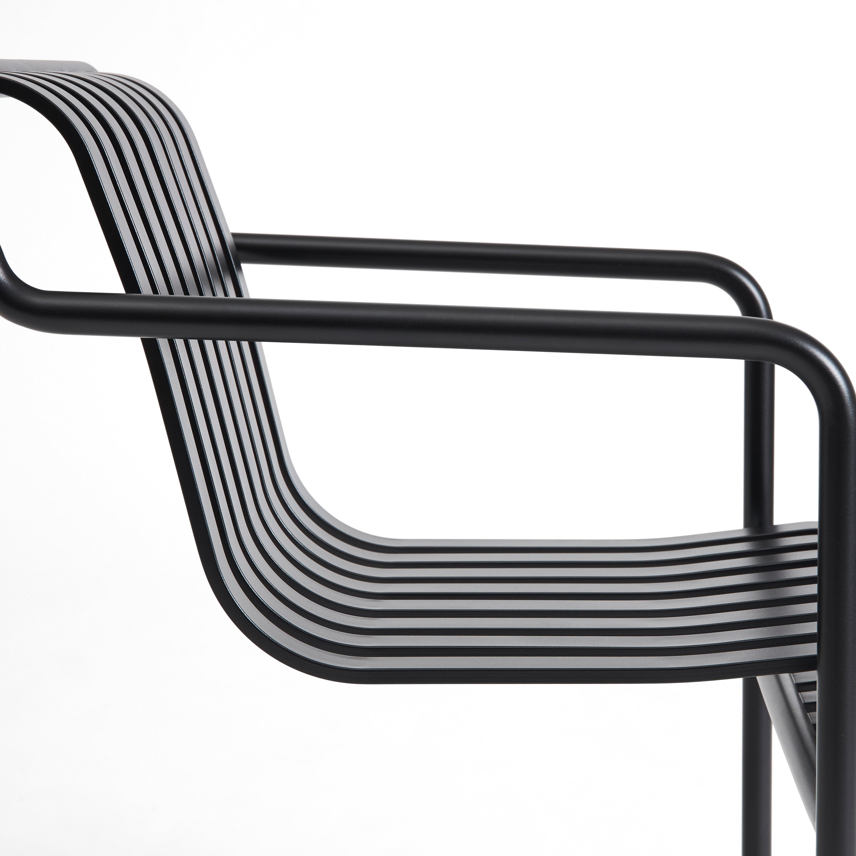 HAY Palissade Cantilever Tuinstoel - Antraciet