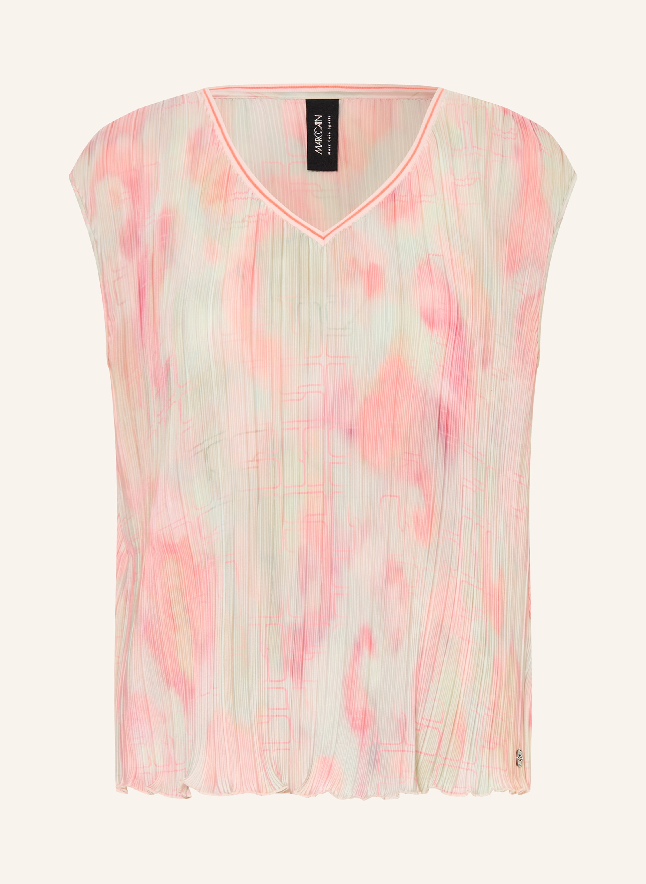 MARC CAIN Blusenshirt mit Plissees
