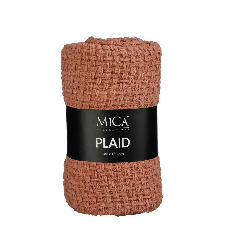 Mica Decorations Cosenza Deken 180 x 130 cm Roze