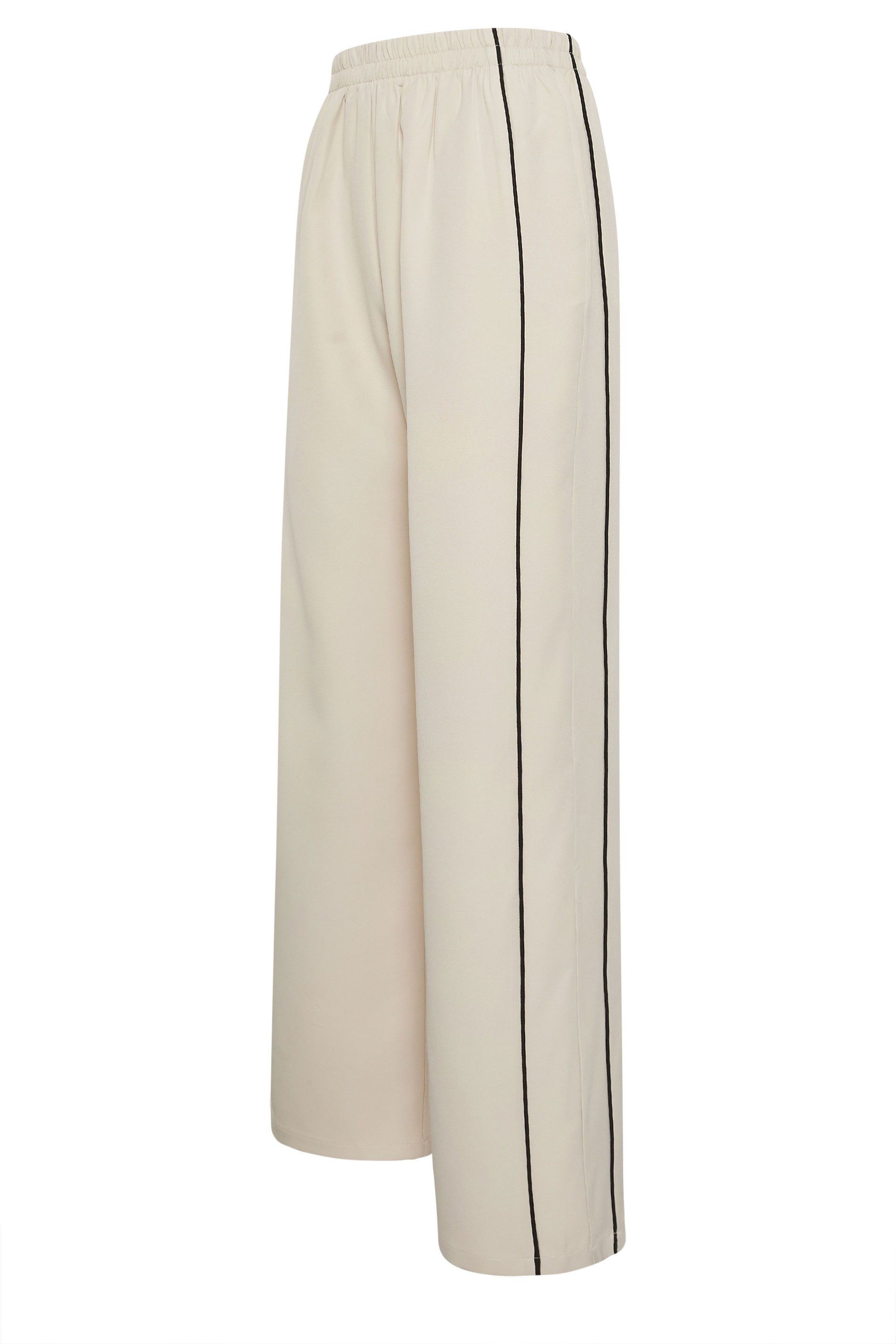 Long Tall Sally Tall Piped Wide Leg Trousers