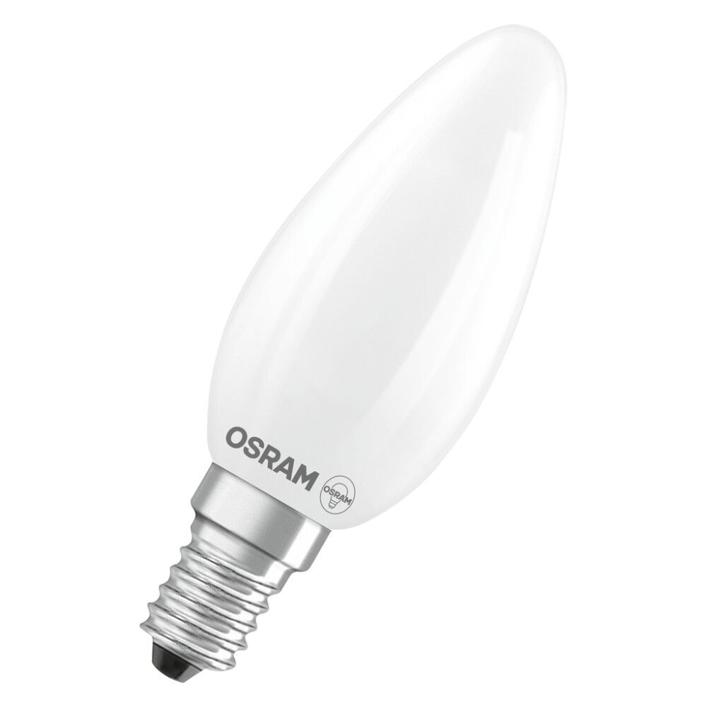 KRONEPÆRE OSRAM LED E14 470LM 3,4W 2700K FROSTET