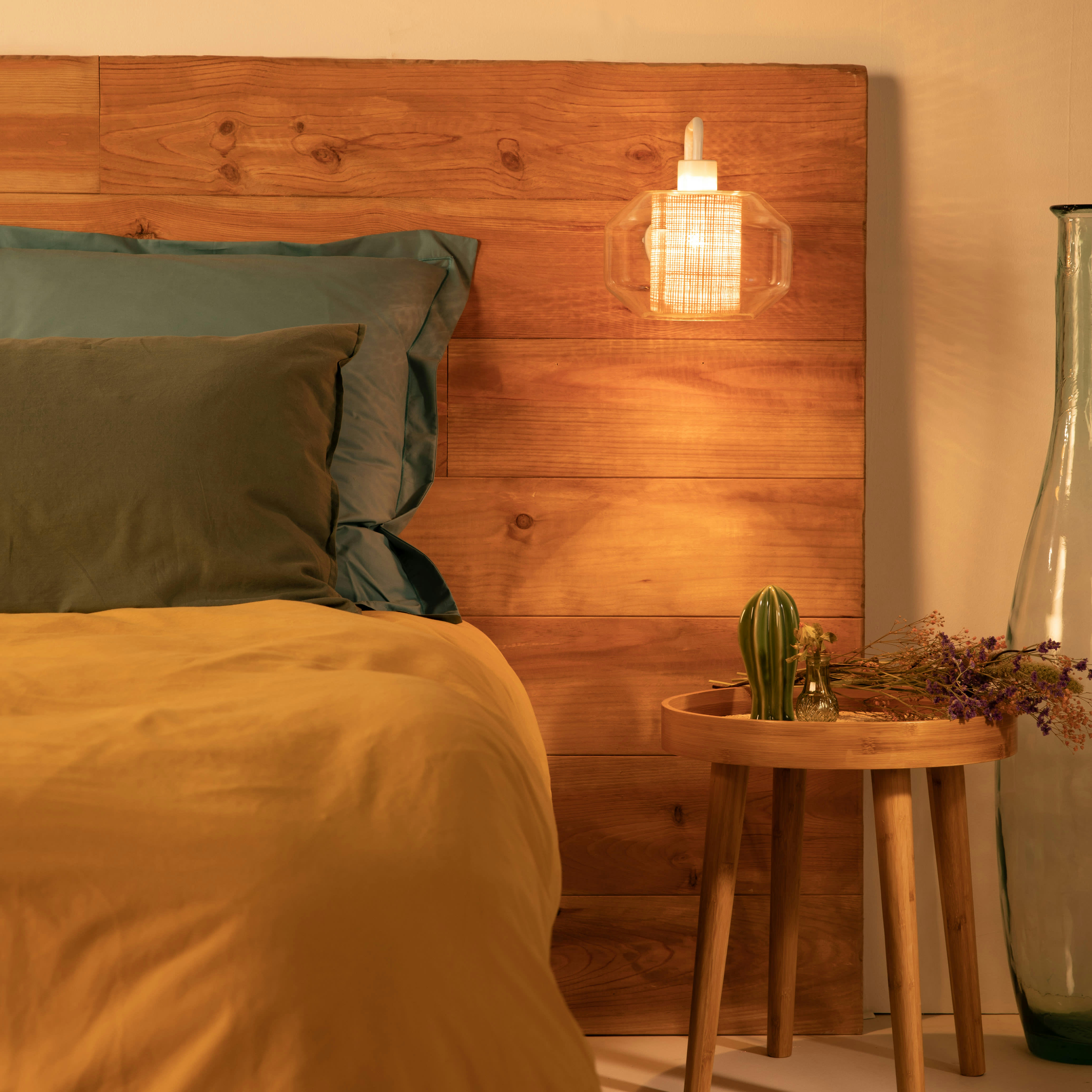 RAF - Applique murale en verre naturel