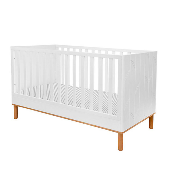 Lit evolutif 70x140 Bellamy Toteme Botanic Blanc et bois