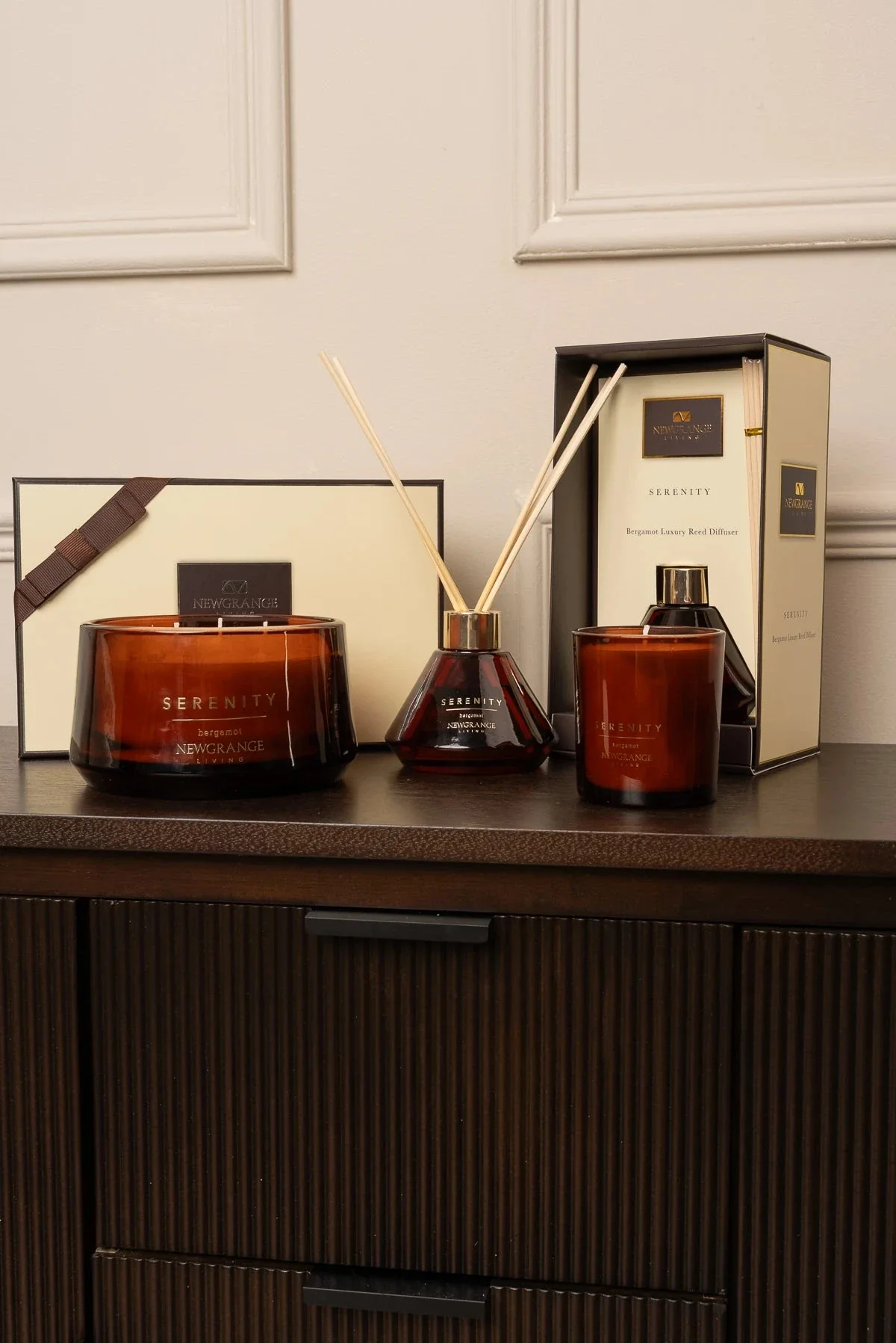 Bergamot Luxury Candle And Diffuser Set