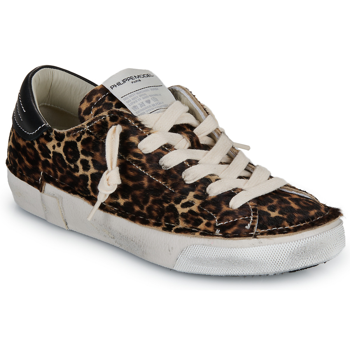 Philippe Model - PRSX LOW WOMAN - Leopard