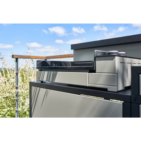 Plancha électrique Premium 60 noir et gris - Forge Adour