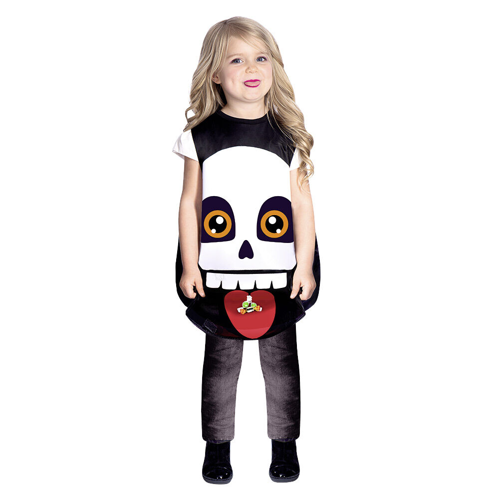 Déguisement enfant squelette Halloween 3 à 6 ans