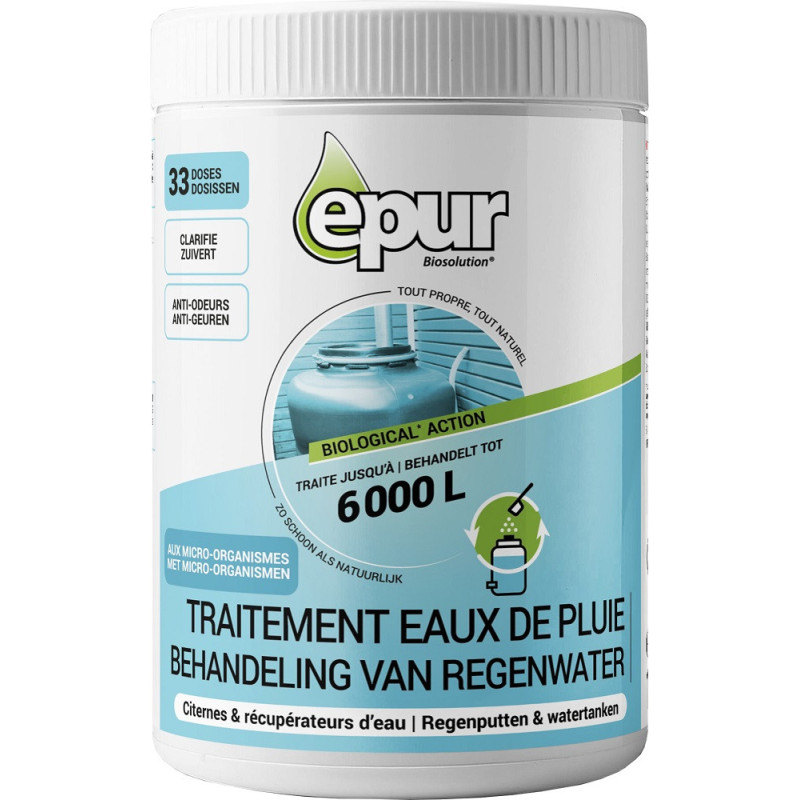Entretien traitement eau de pluie EPUR