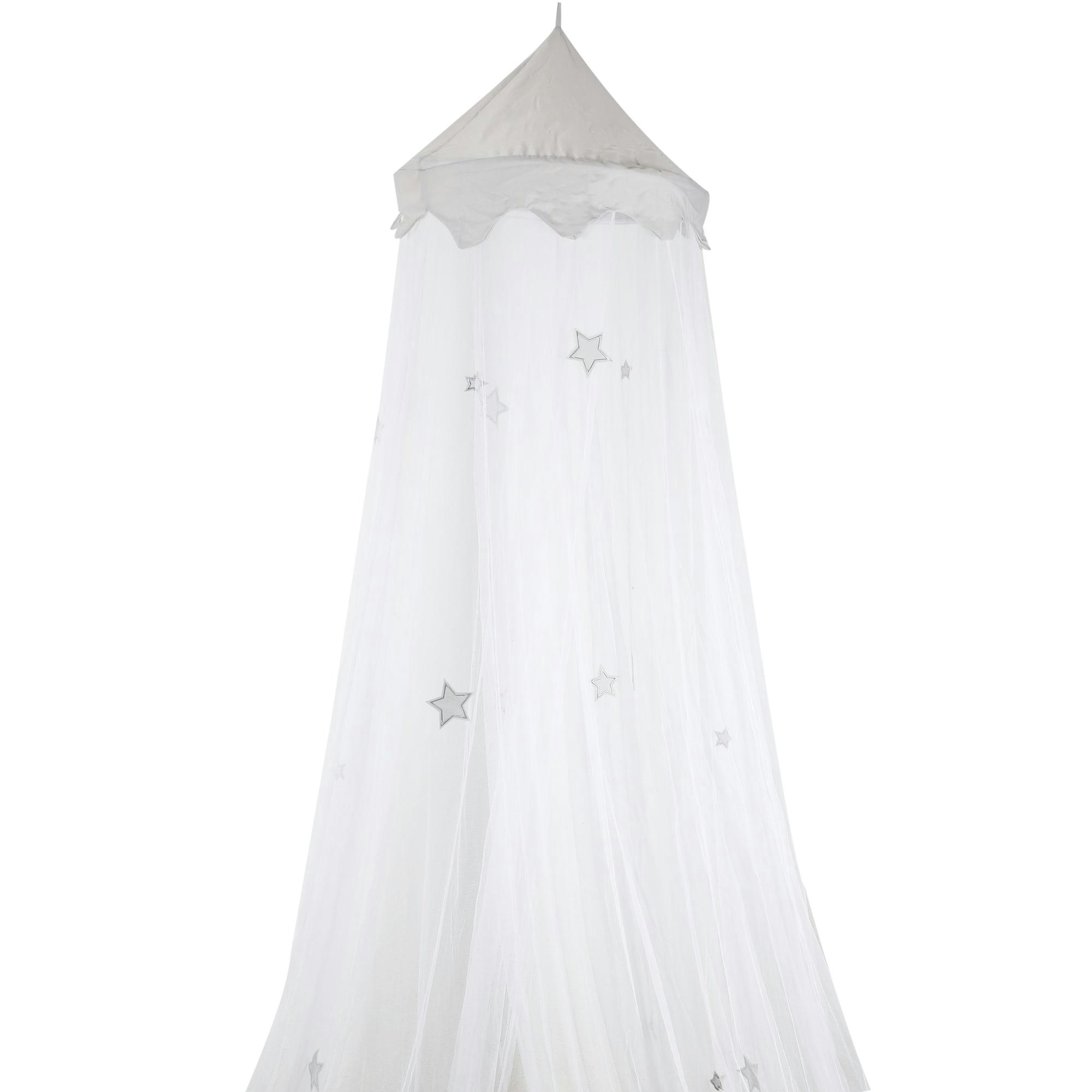 - Ciel de lit bébé  Blanc