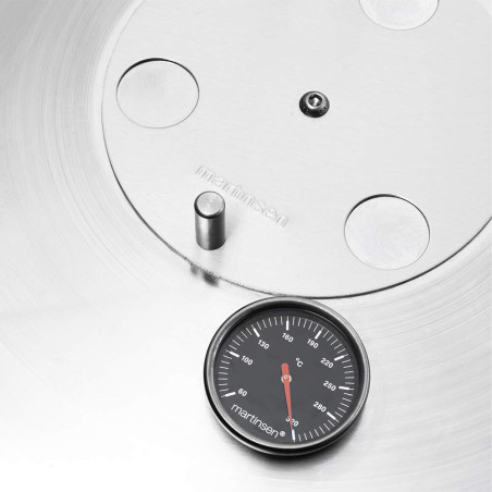 Barbecue charbon 1400 inox - Martinsen