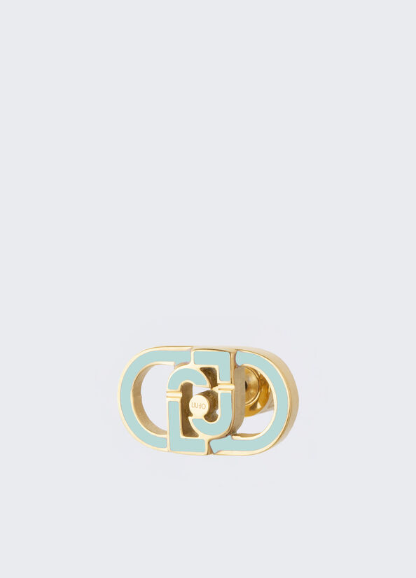 Orecchini con logo monogram