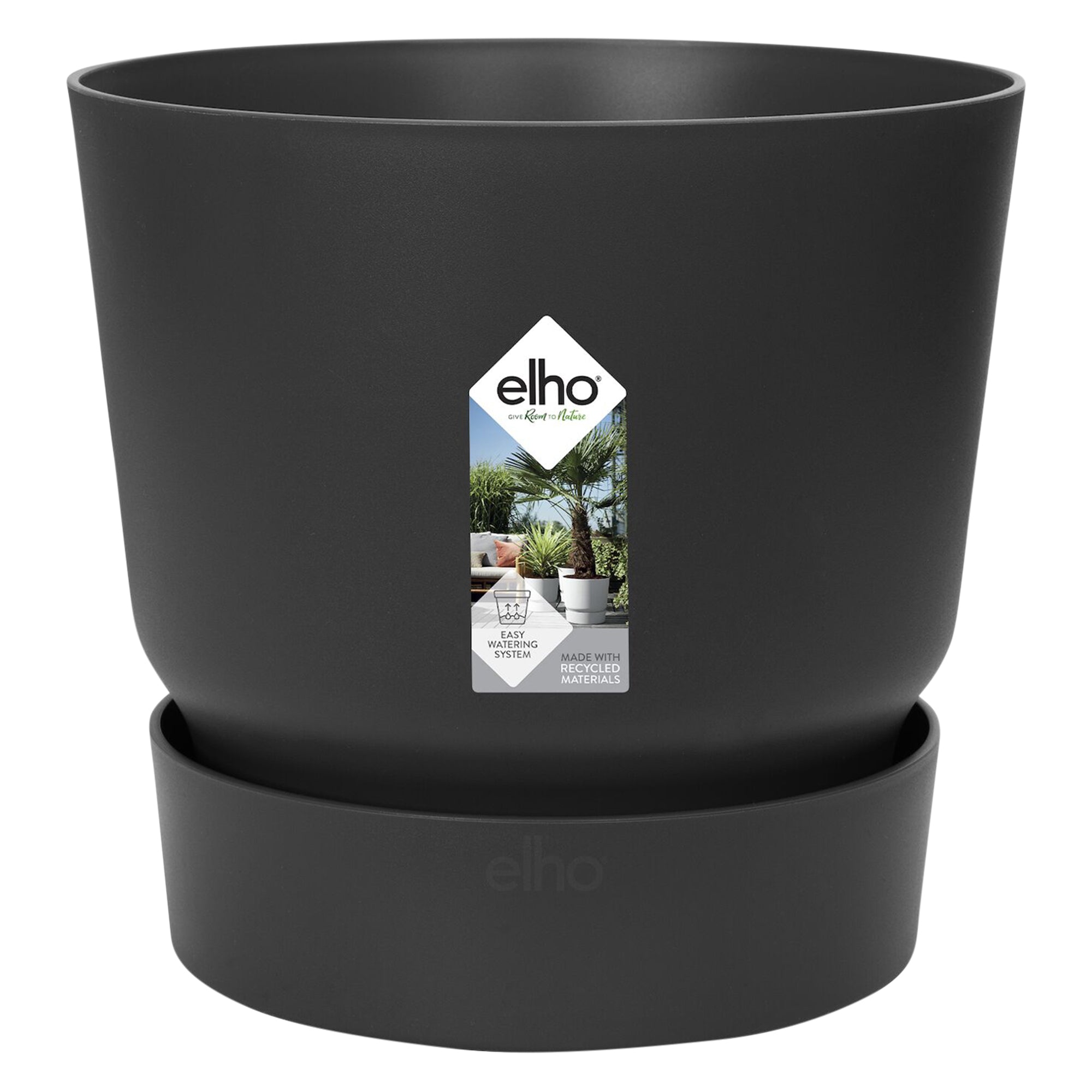 elho Greenville Bloempot 47 cm - 100% gerecycled kunststof