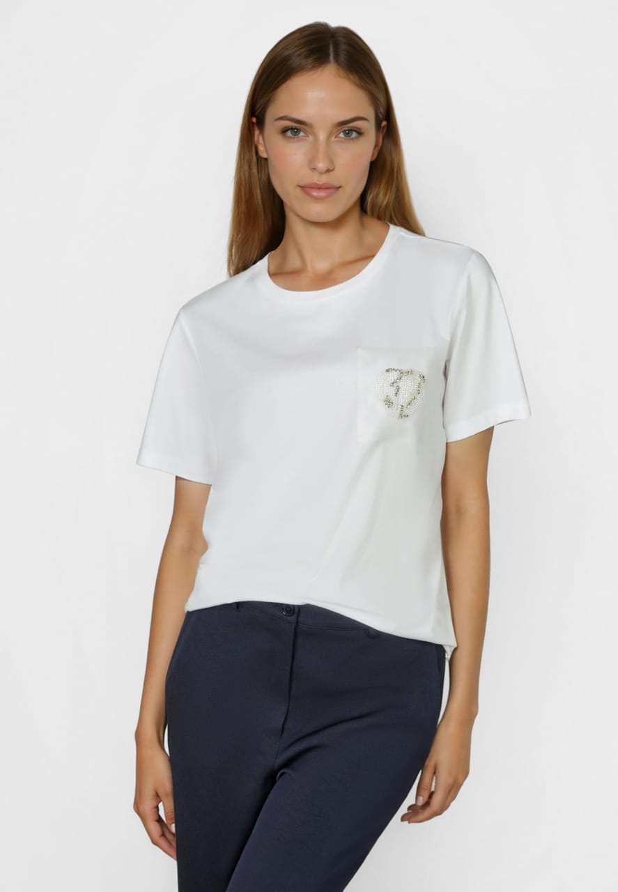 Shirt mit Tasche