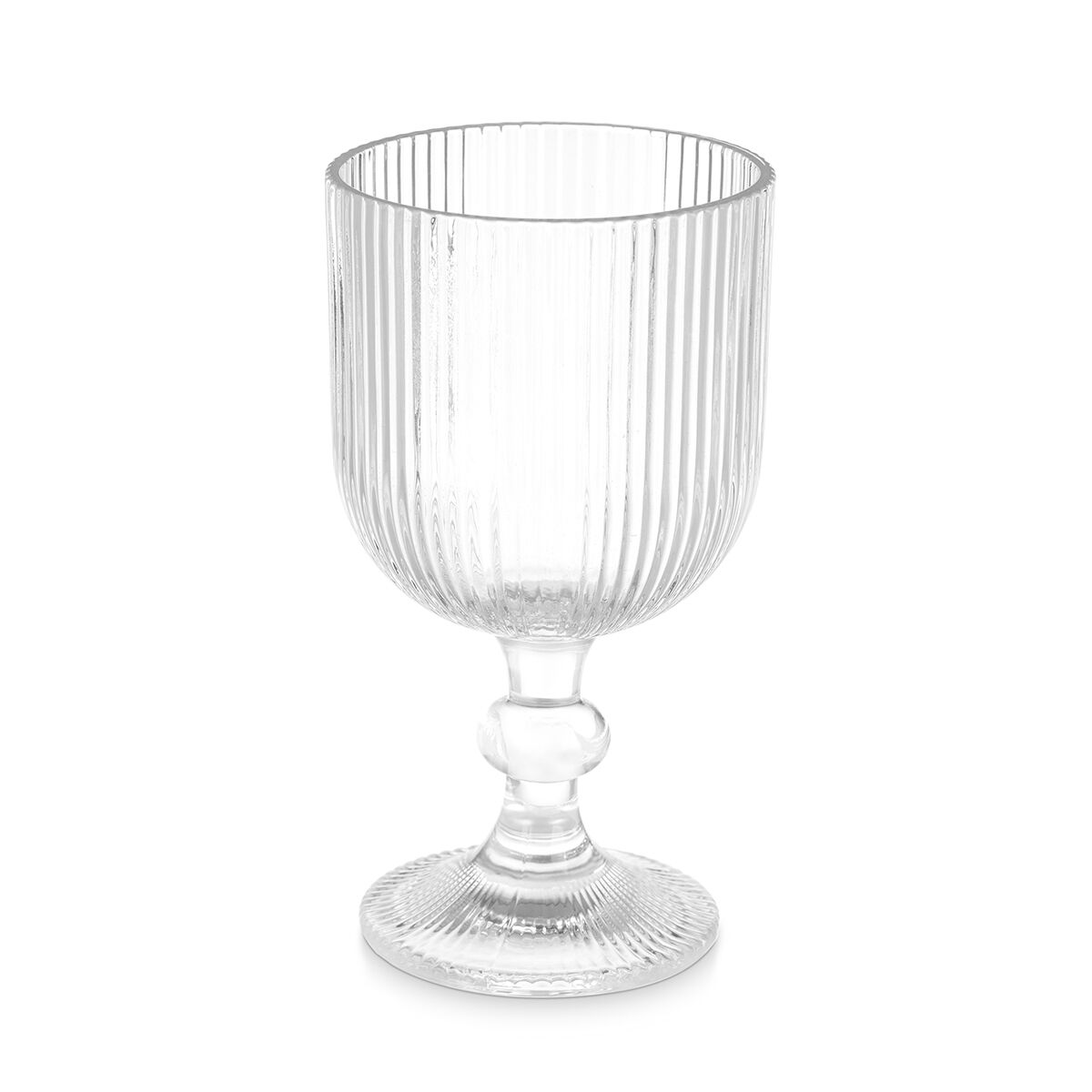 Copo de água RISCAS transparente com pé 37cl