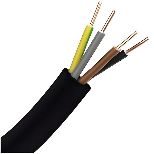 Câble rigides RO2V 4G1,5 C100 FILS &CÂBLES 029805 (FDA)