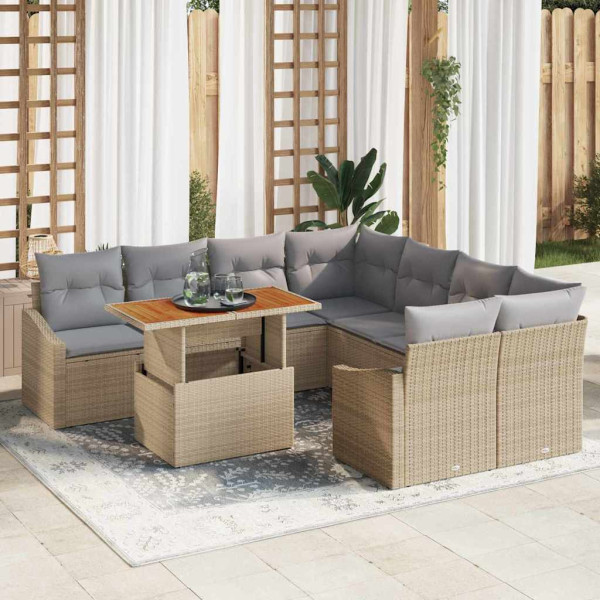 Zestaw Mebli Ogrodowych Rattan Na Taras Balkon Ogród Do Ogrodu Na Patio