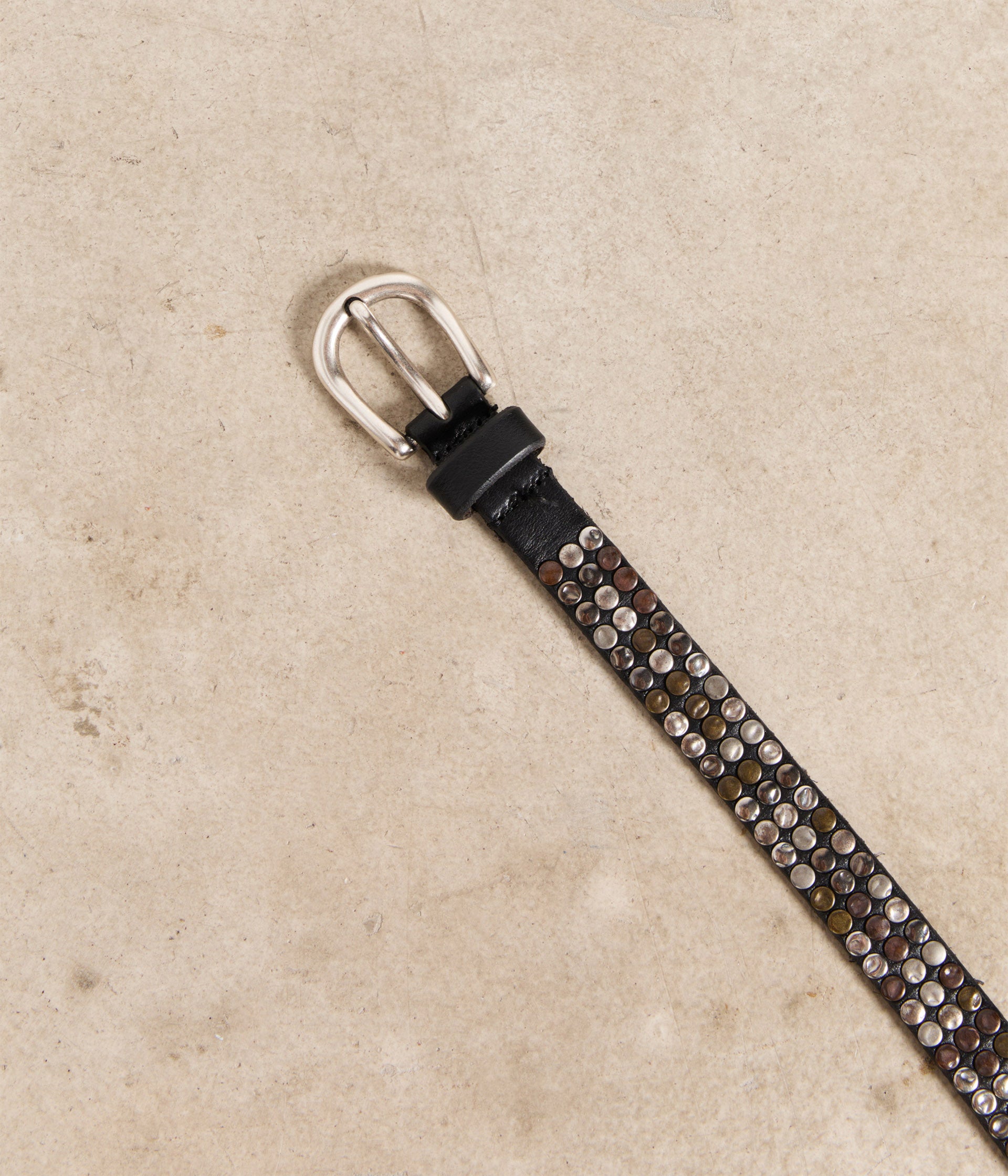 Ceinture noire bijou Janie
