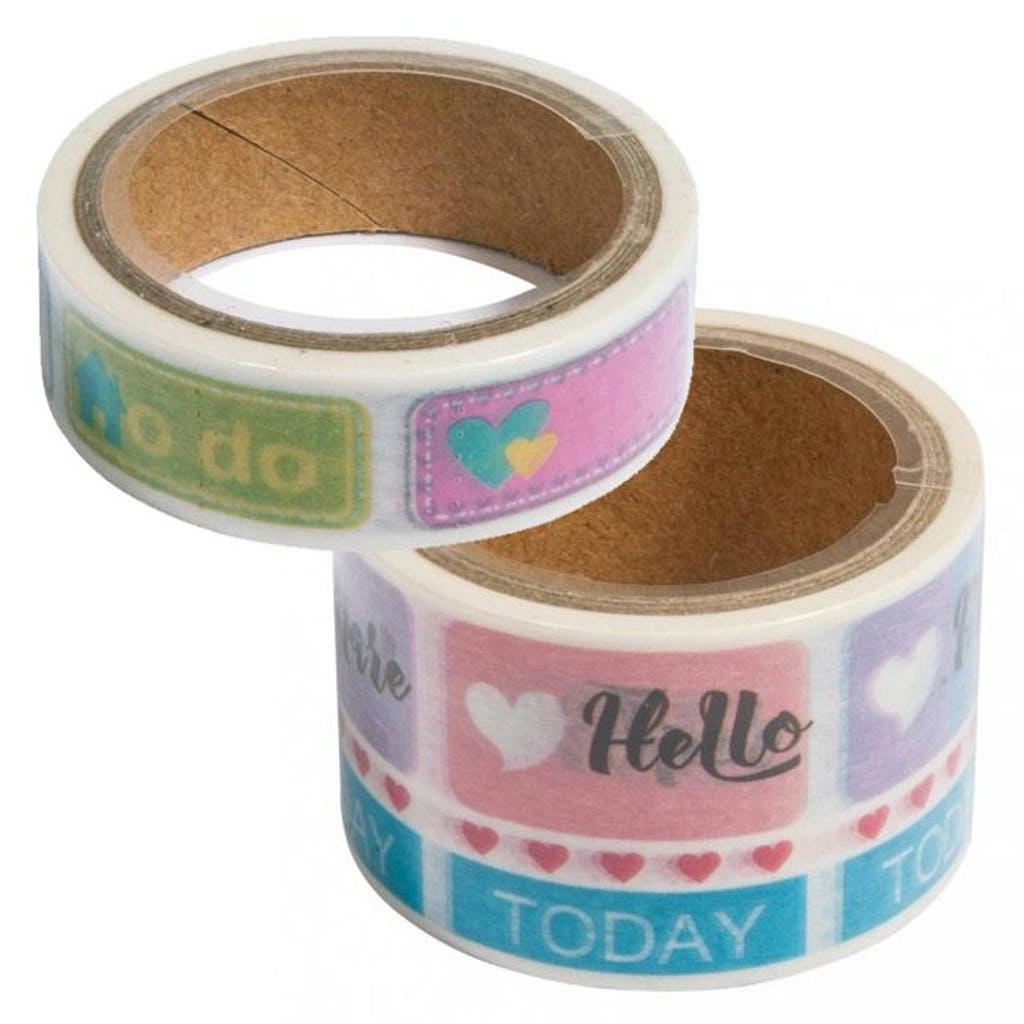 LIFE PLANNER - 2 masking tape life planner 5m