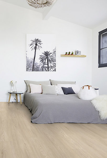 Lame PVC clipsable Senso clic Premium Rigide acoutisque bois clair Country 22,9 x 125 cm, Gerflor (vendue au carton)