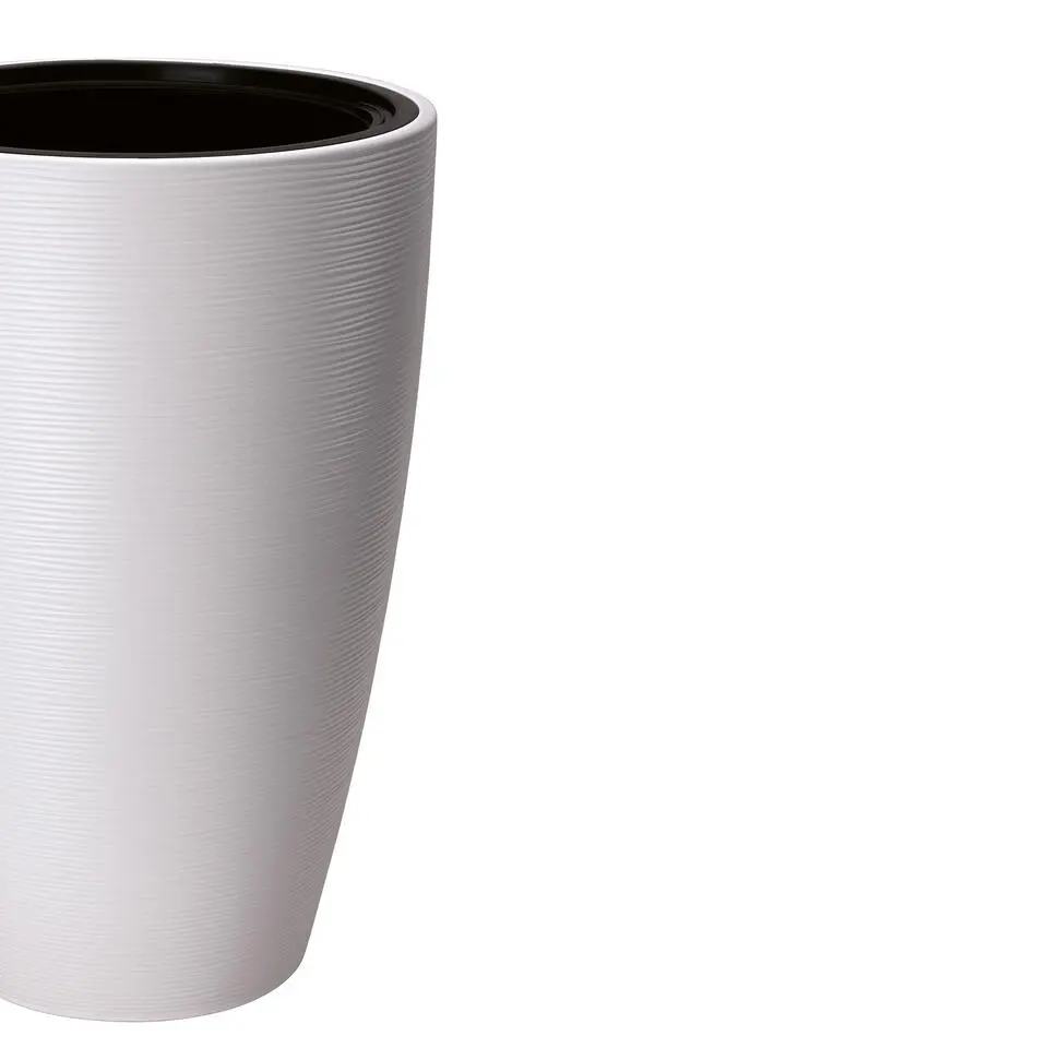 Form Plastic Plantenpot/bloempot Gobi - kunststof - D30 x H48 cm