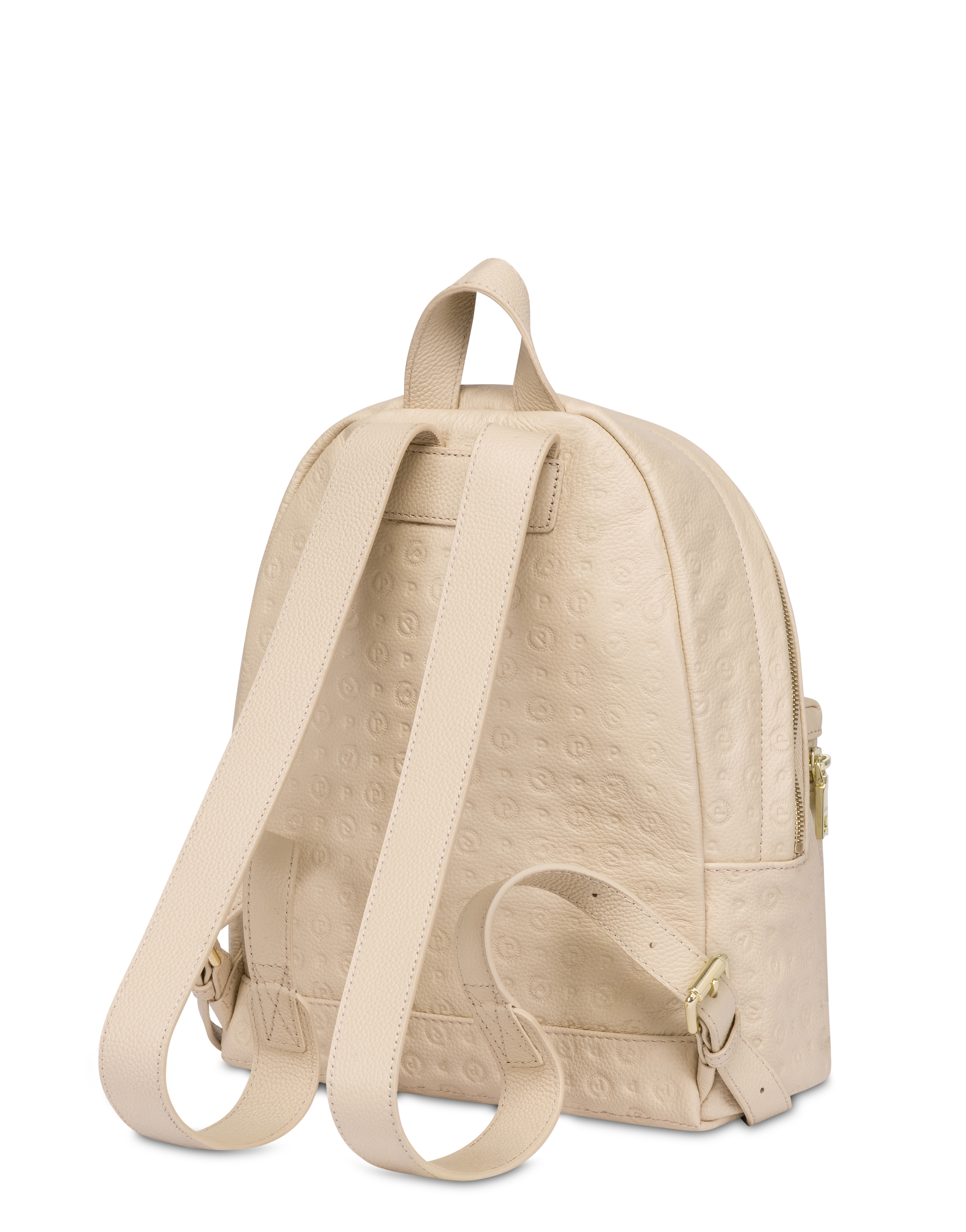 Zaino Heritage Logo Embossed Avorio