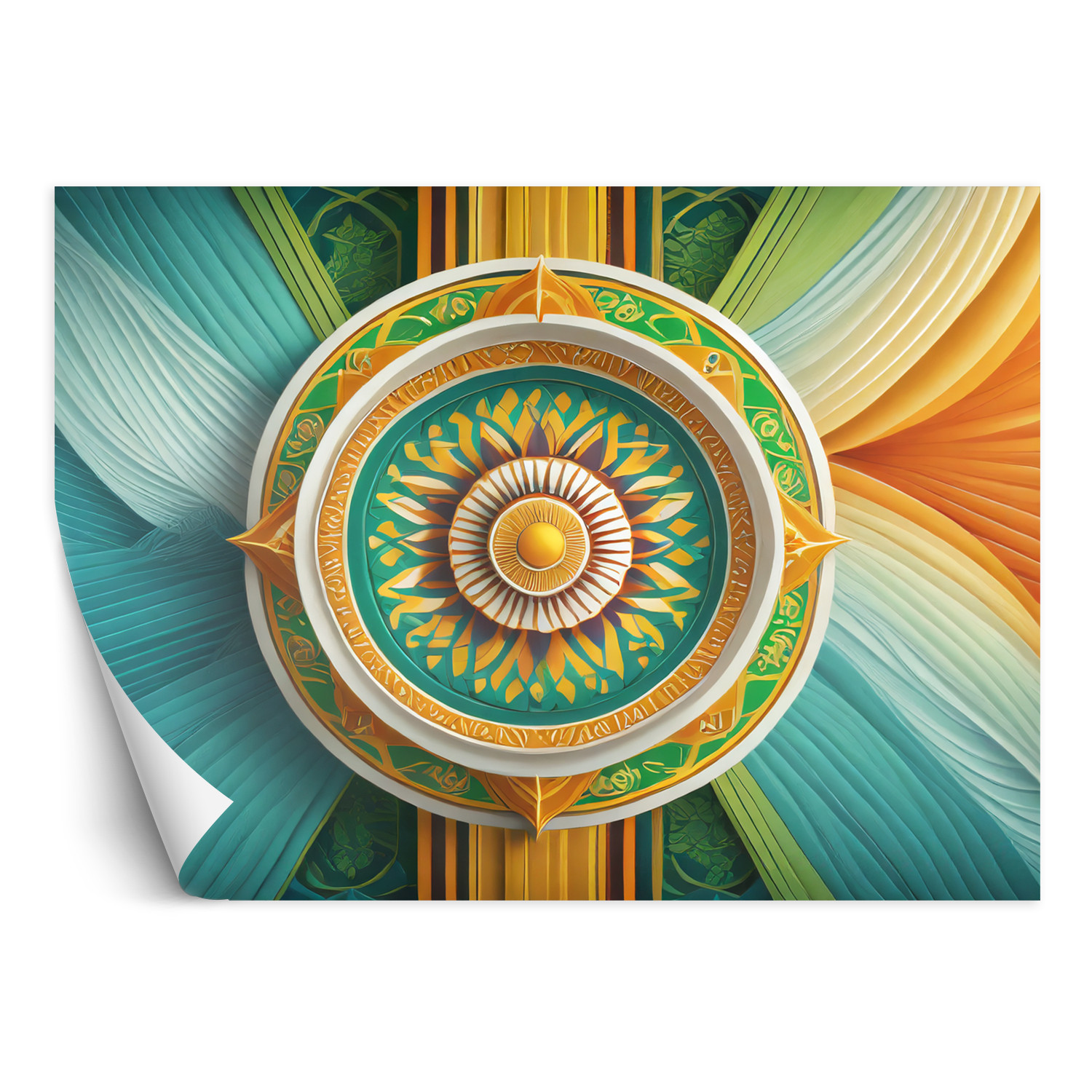 Feeby Fototapeta Mandala Zen Symbol