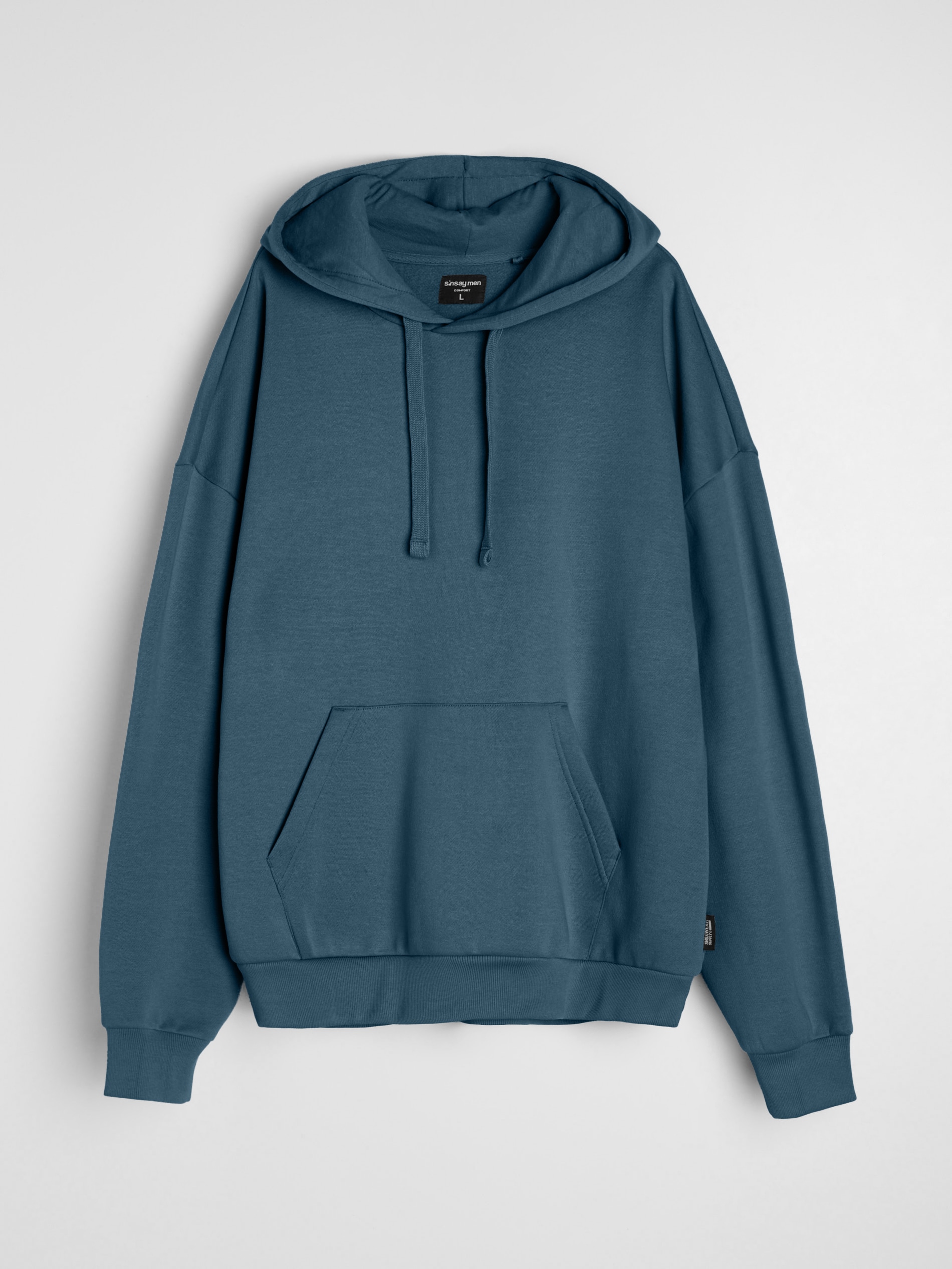 Bluza z kapturem z domieszką bawełny