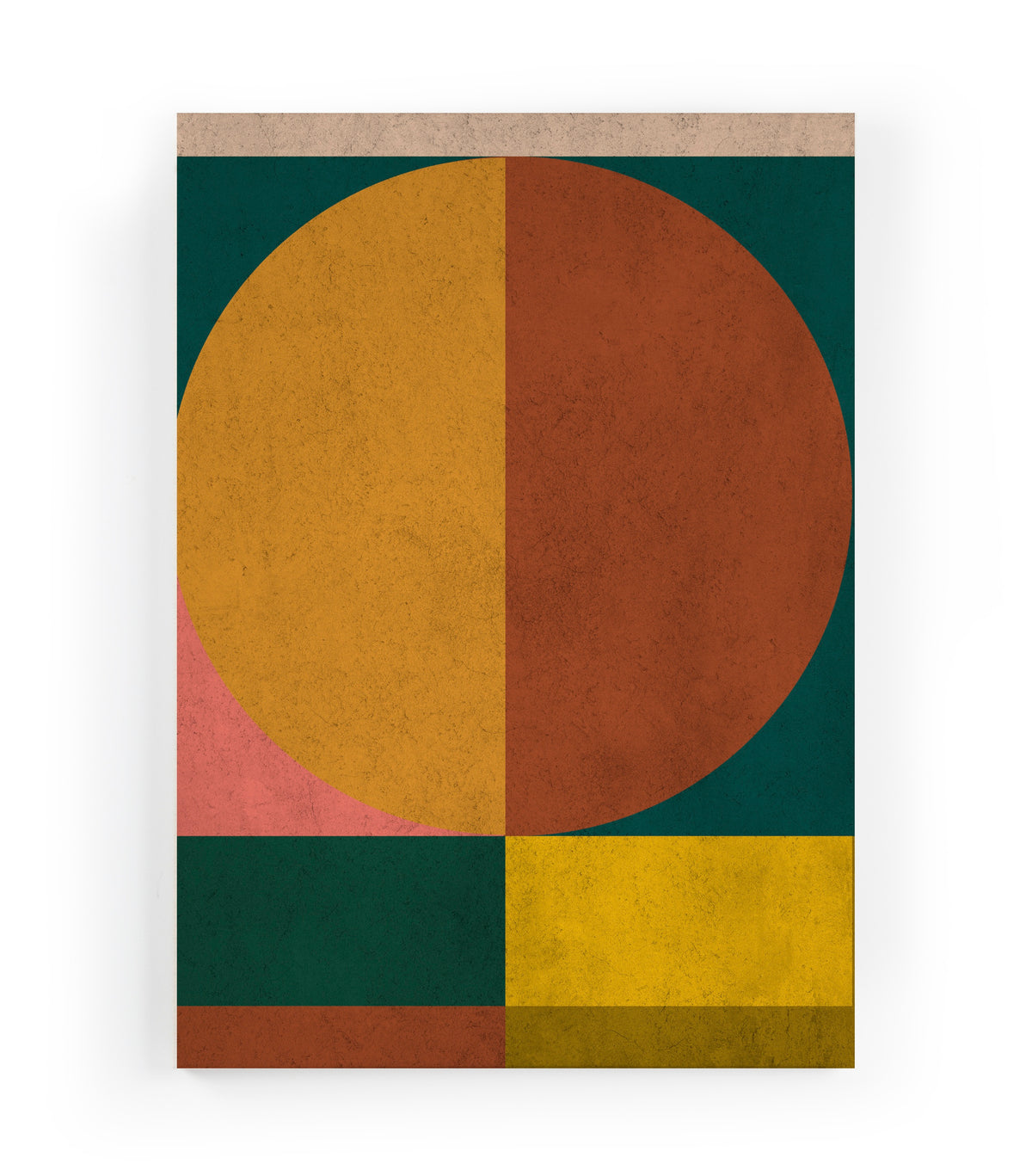Canvas 60x40 Geometrische Cirkel