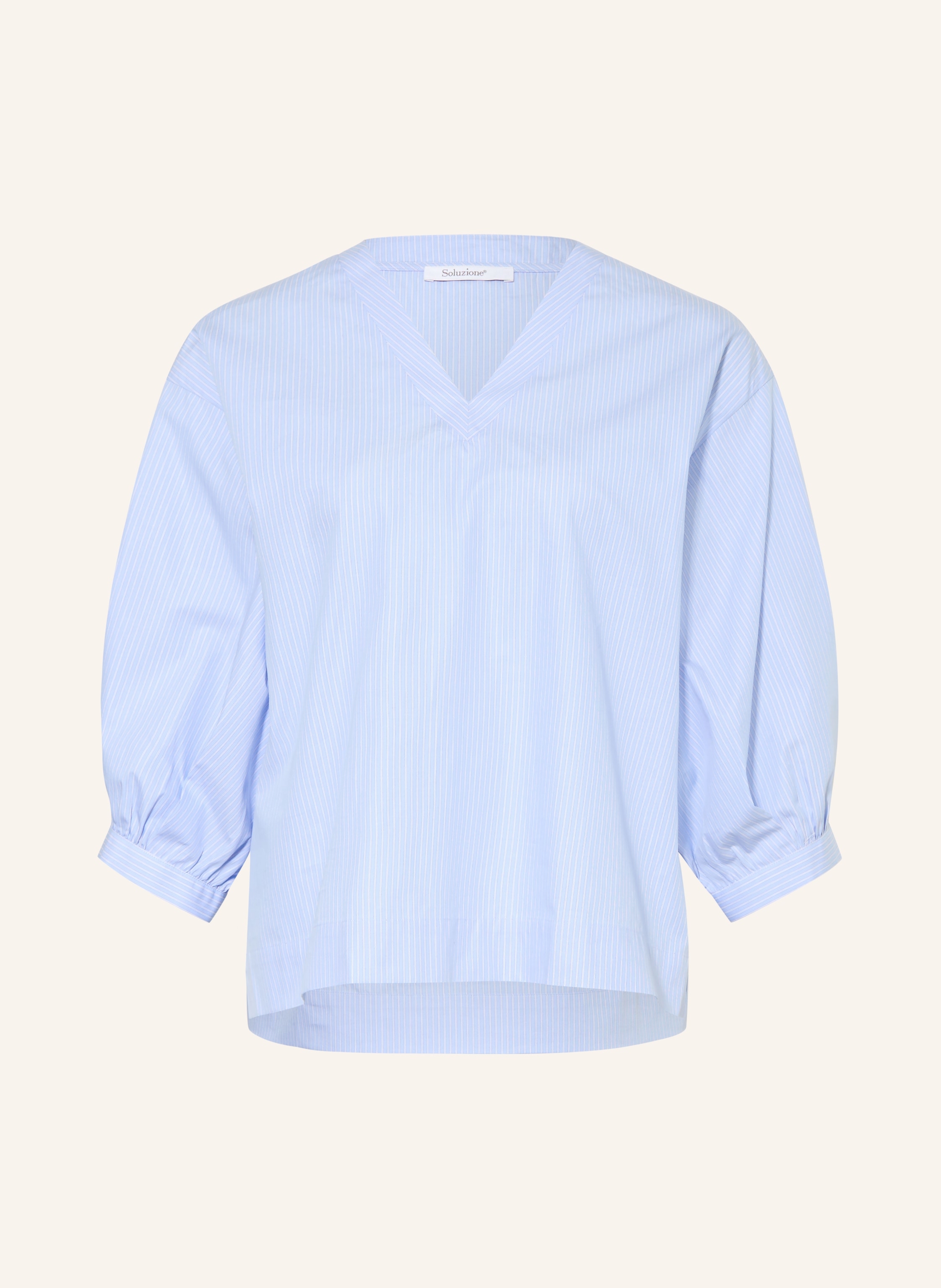Soluzione Blusenshirt mit 3/4-Arm