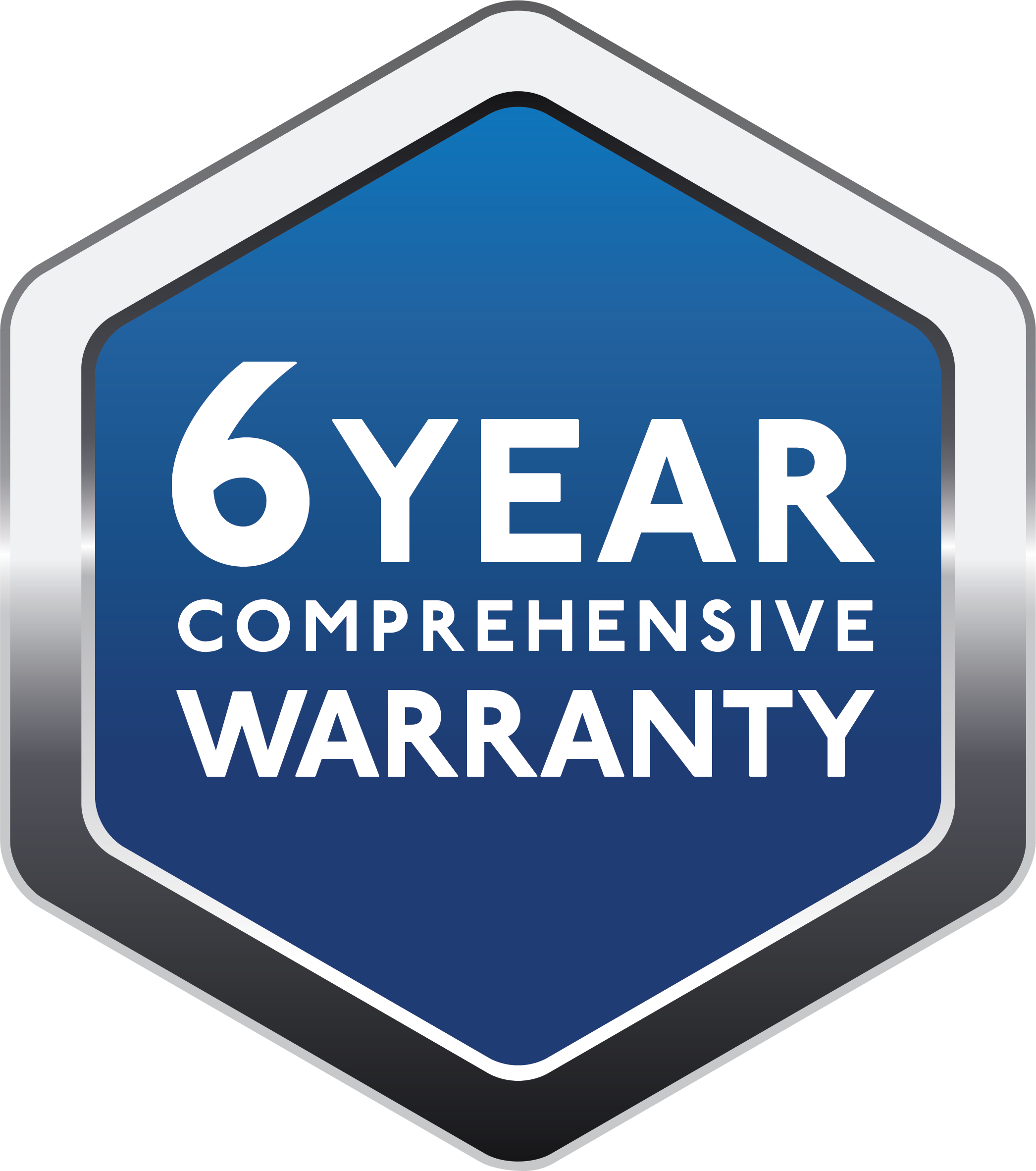 6 Year Comprehensive Warranty