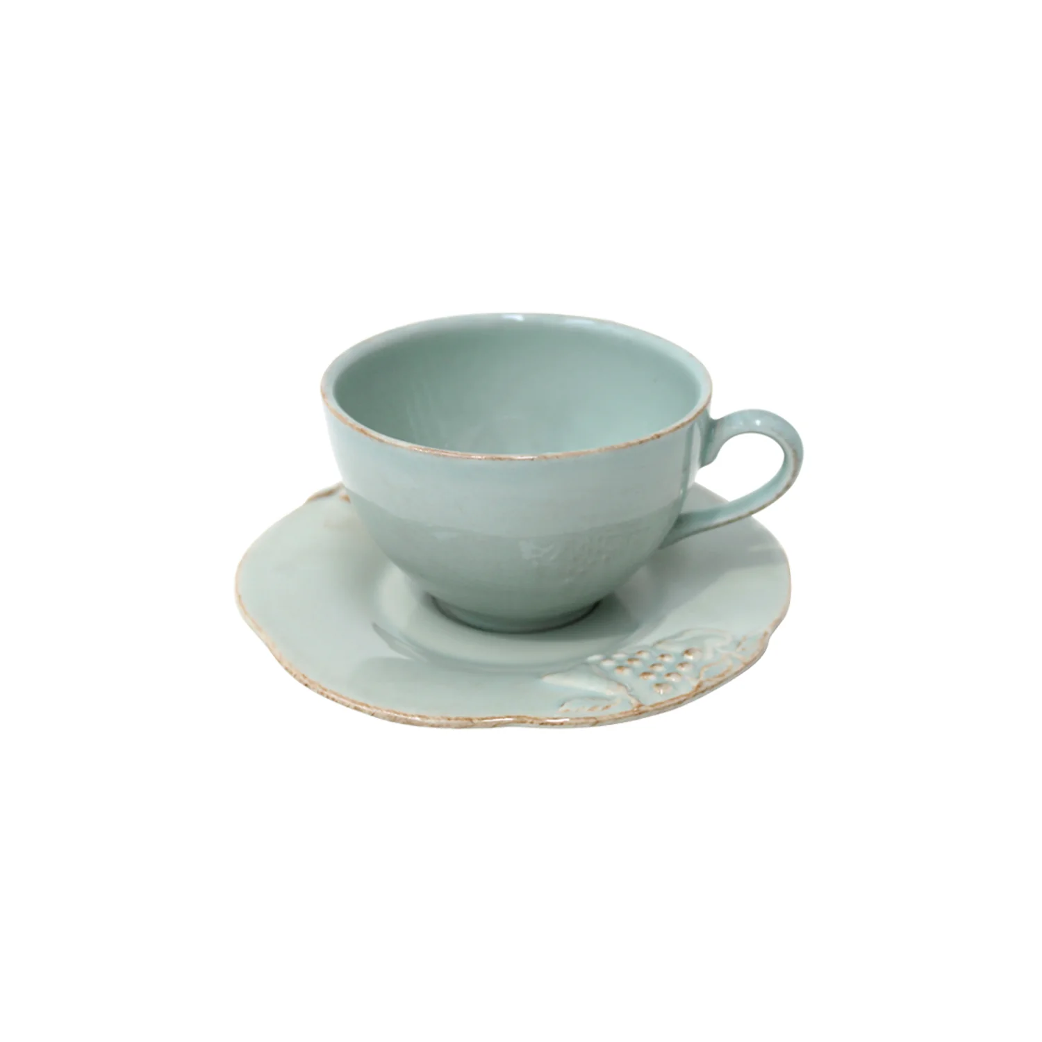 Tea Cup and Saucer Madeira Harvest, Casafina by COSTA NOVA