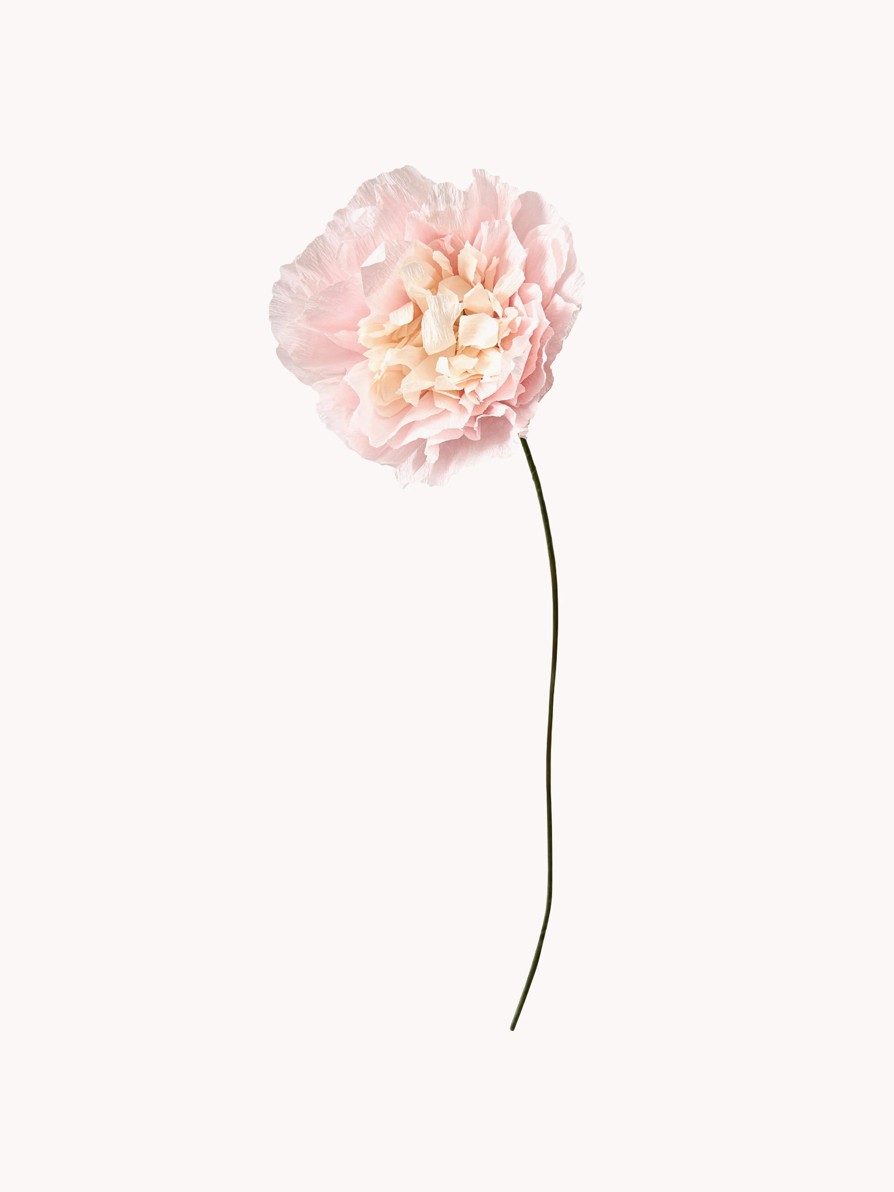 Handgefertigte Kunstblume Veggie Rose