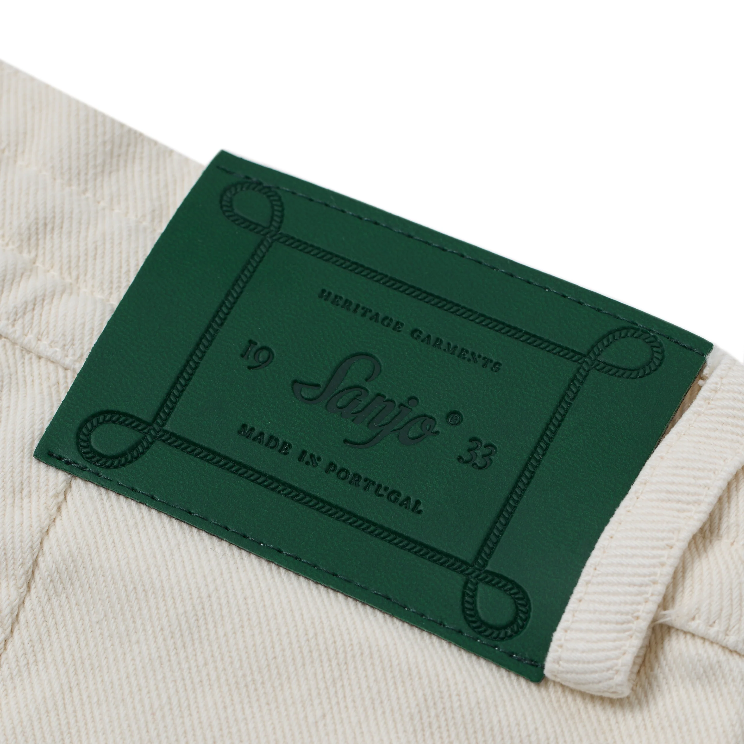 Sanjo Cargo Trousers // Ecru