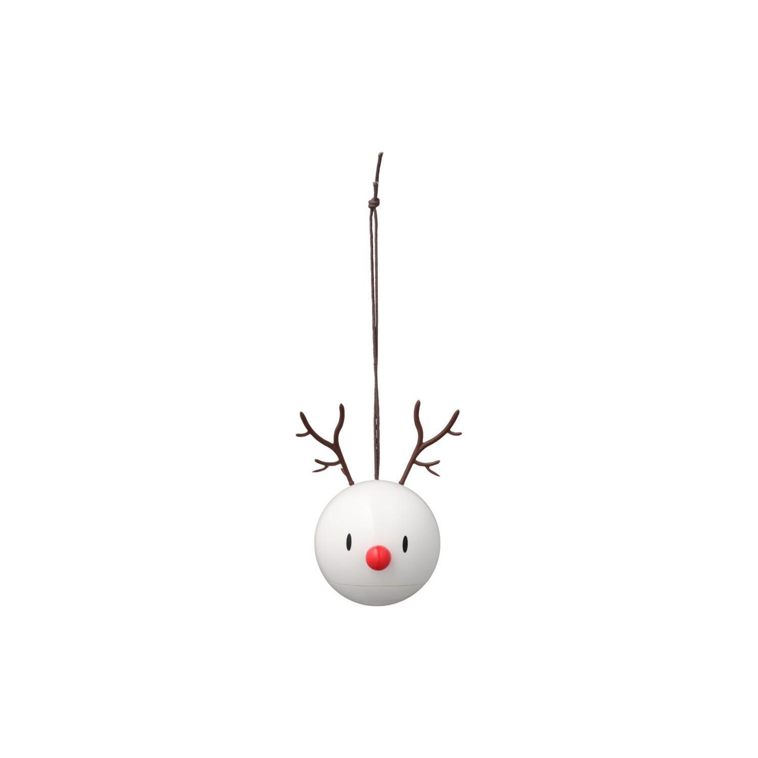 Reindeer Ornament 2 pcs, white