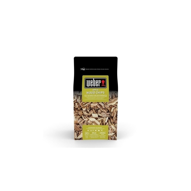 Copeaux de bois de fumage pomme 0,7 kg WEBER