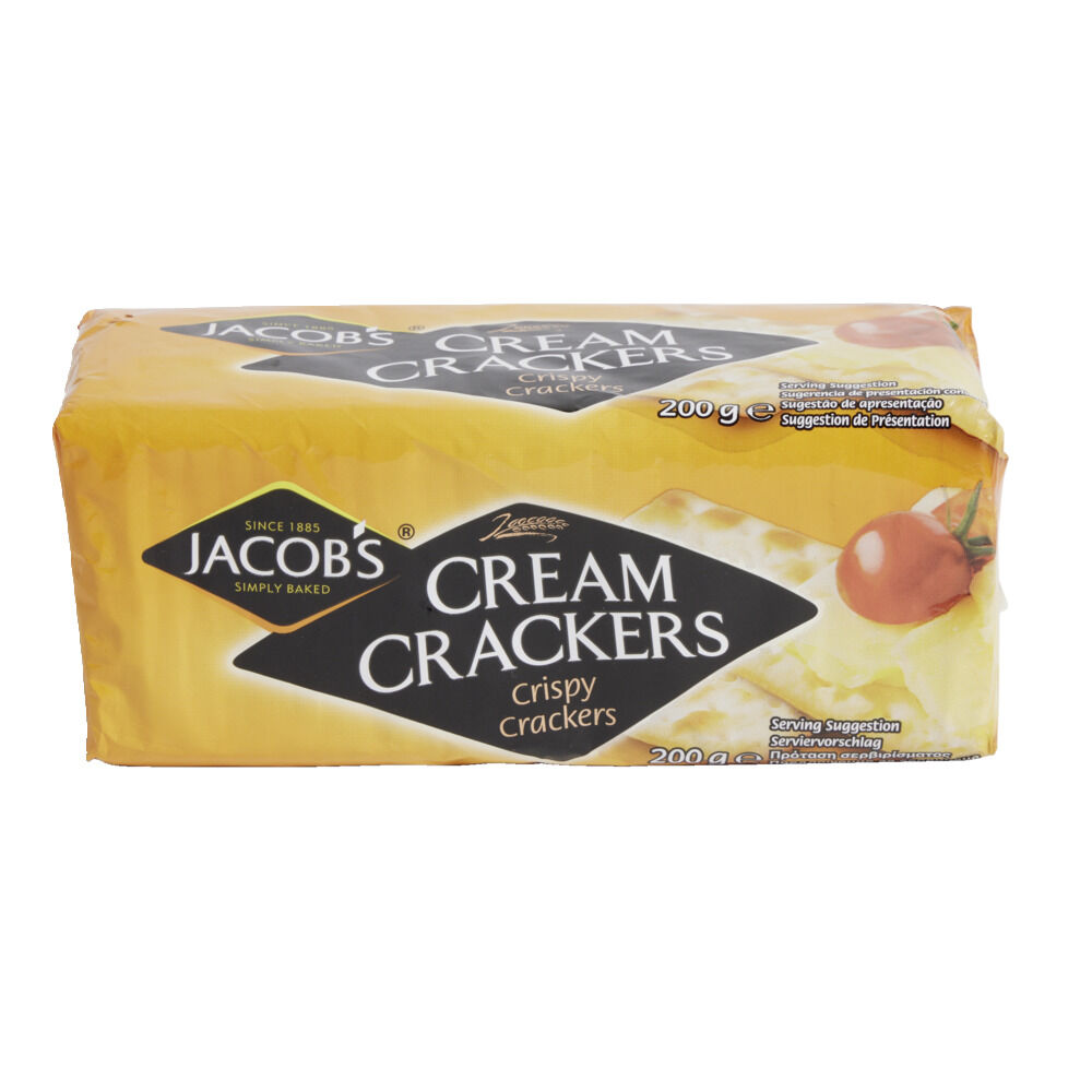 Biscuits salés Cream Crackers Jacob's 200gr